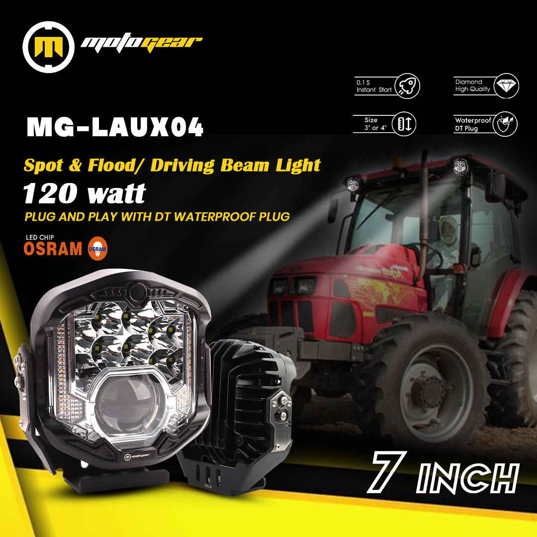 THE 7 INCH FOG LIGHT LAUX04