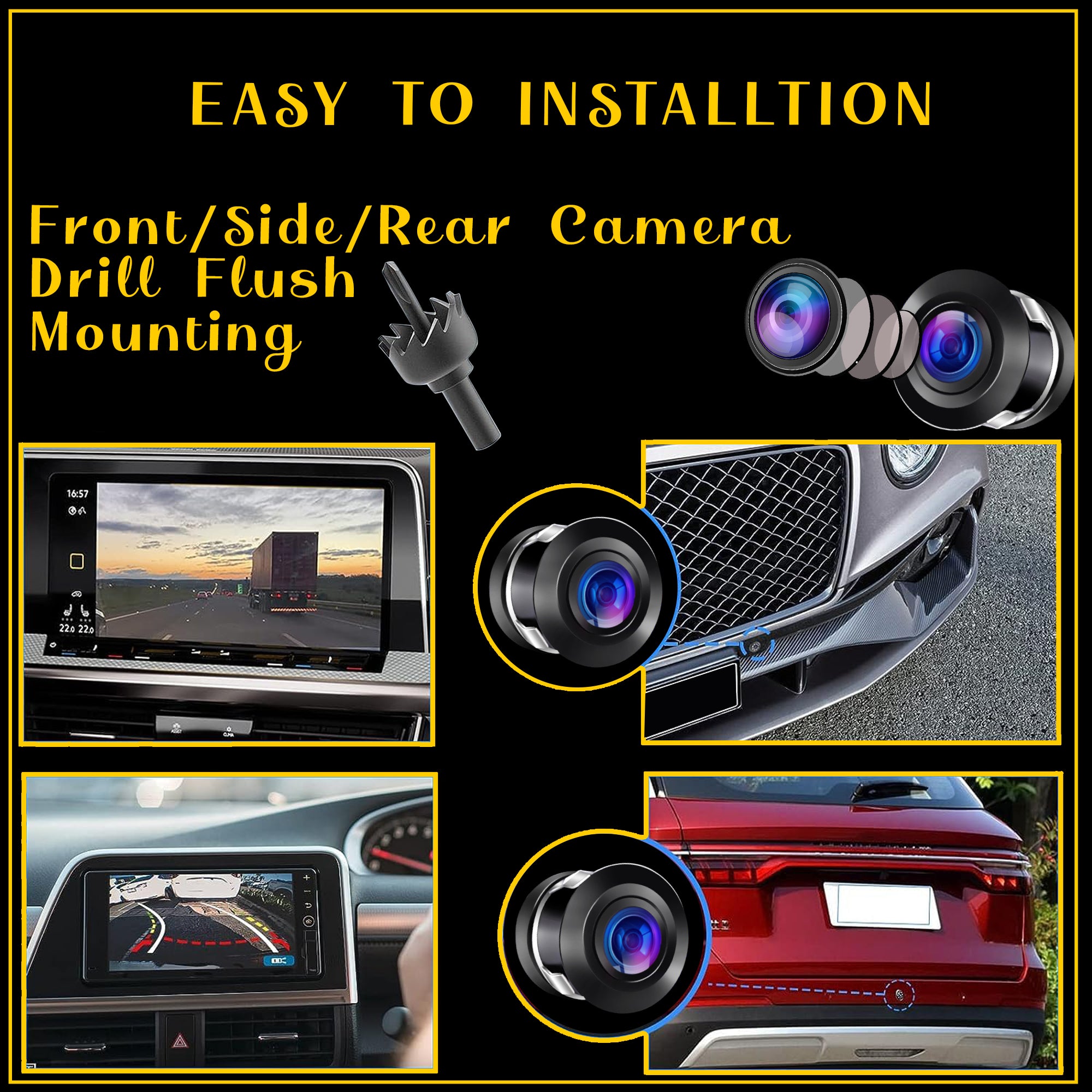 THE REAR VIEW FISH EYE CAMERA MG-145