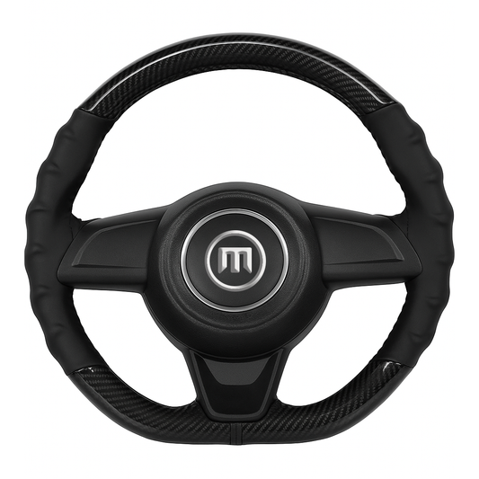 The Carbon Steering Wheel Cover Bella X2 – Universal Fit Leather Grip for Cars
