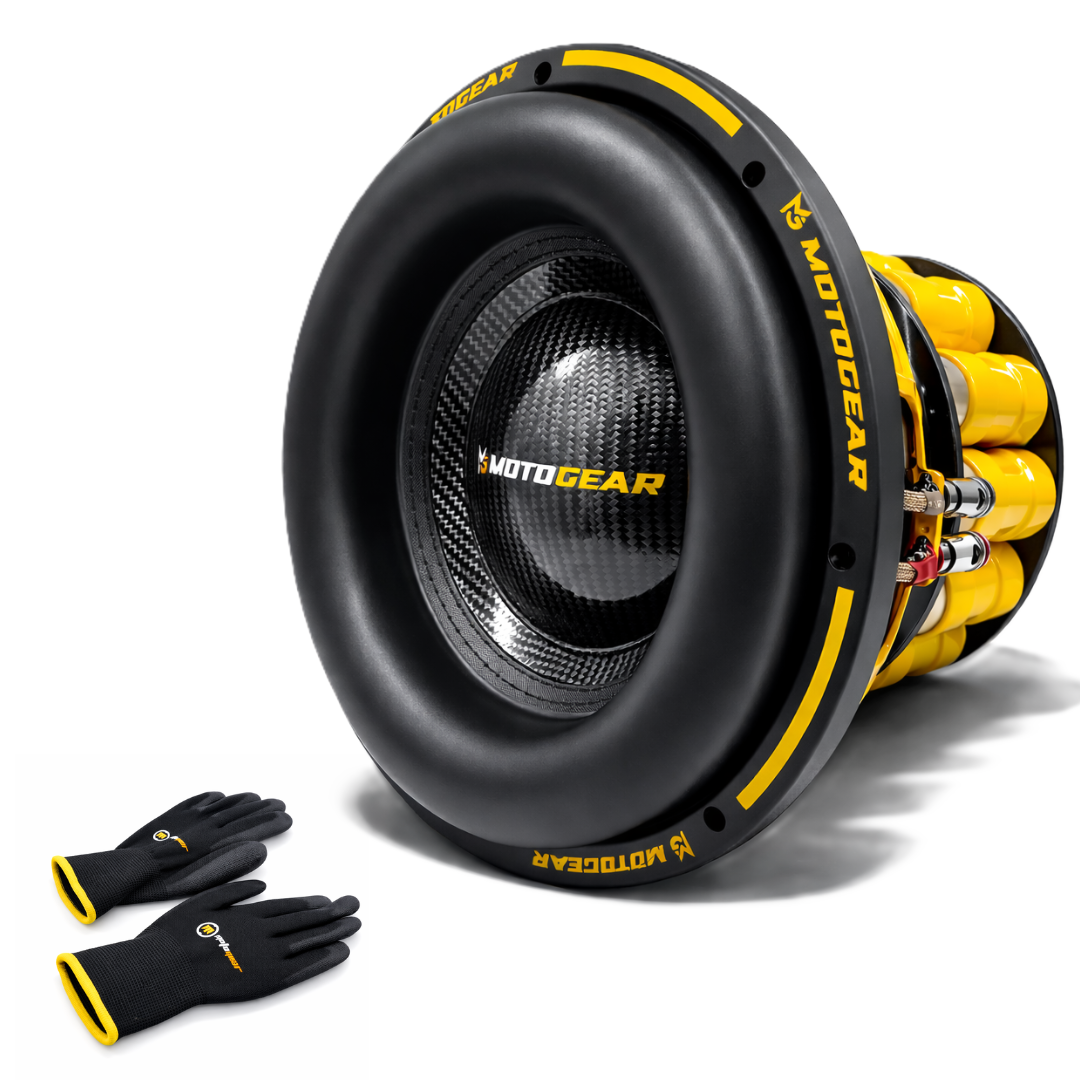 MOTOGEAR Knockdown-15 3000W RMS 12 Inch Car Subwoofer