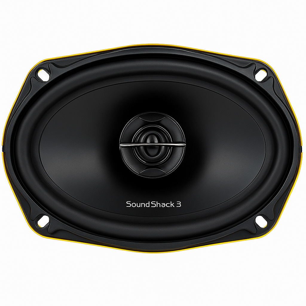 The Sound Shack 3 – 2-Way Coaxial Car Speakers – 300W High Power Car Audio Speaker