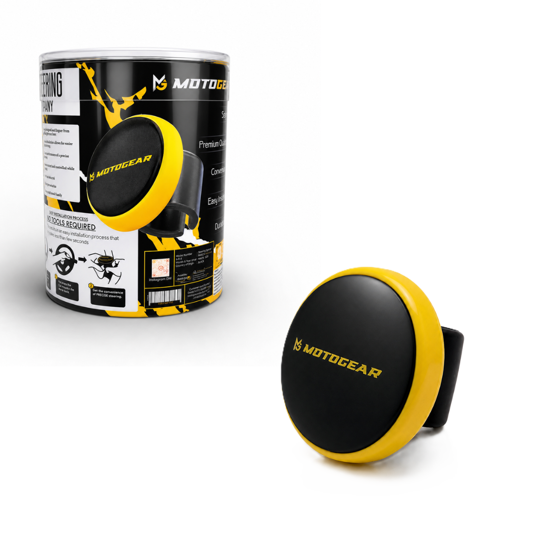 MOTOGEAR Spinny 360° Rotational Steering Knob