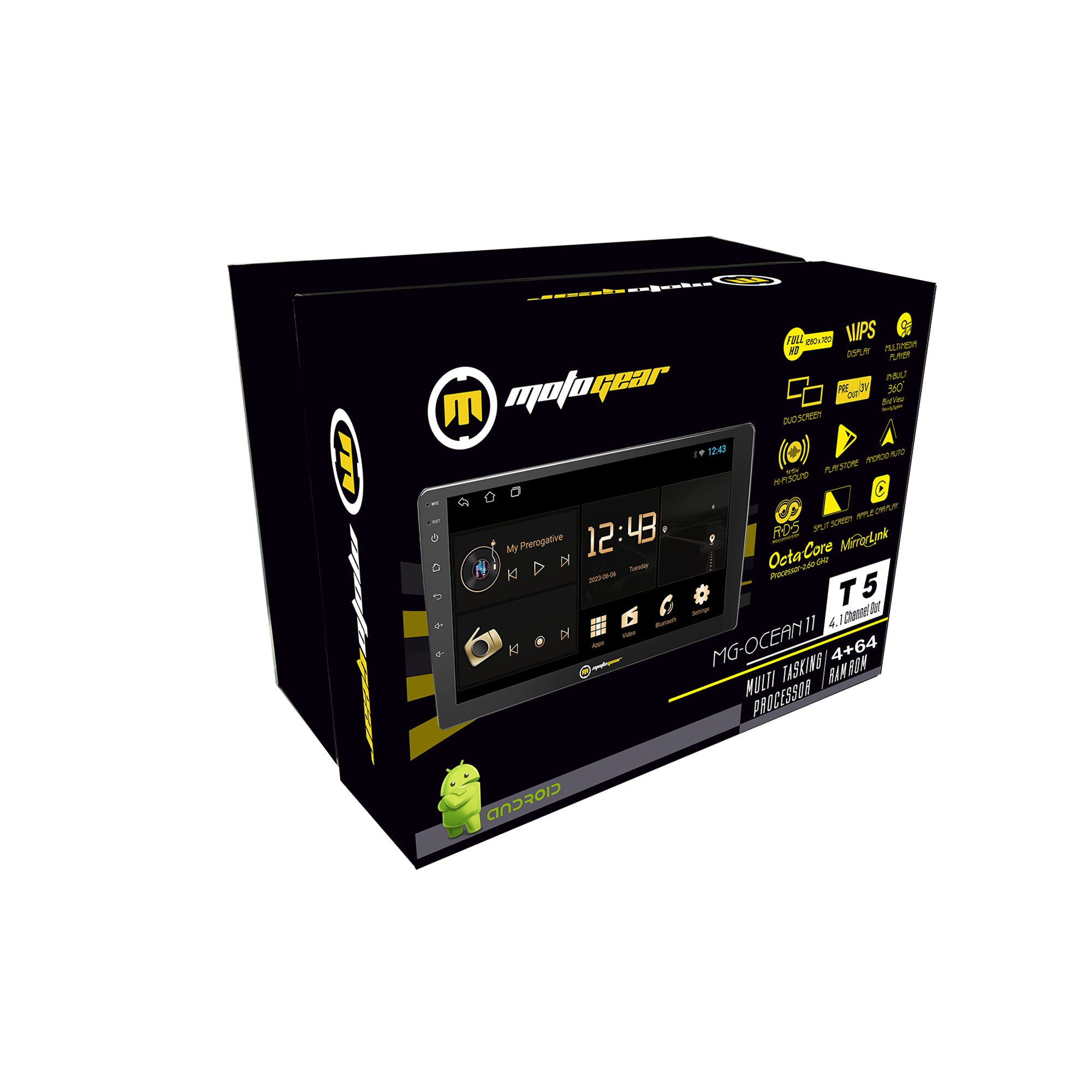 THE ANDROID PLAYER T5 PROCESSOR MG-OCEAN-11 (RAM 4GB+64GB ROM)