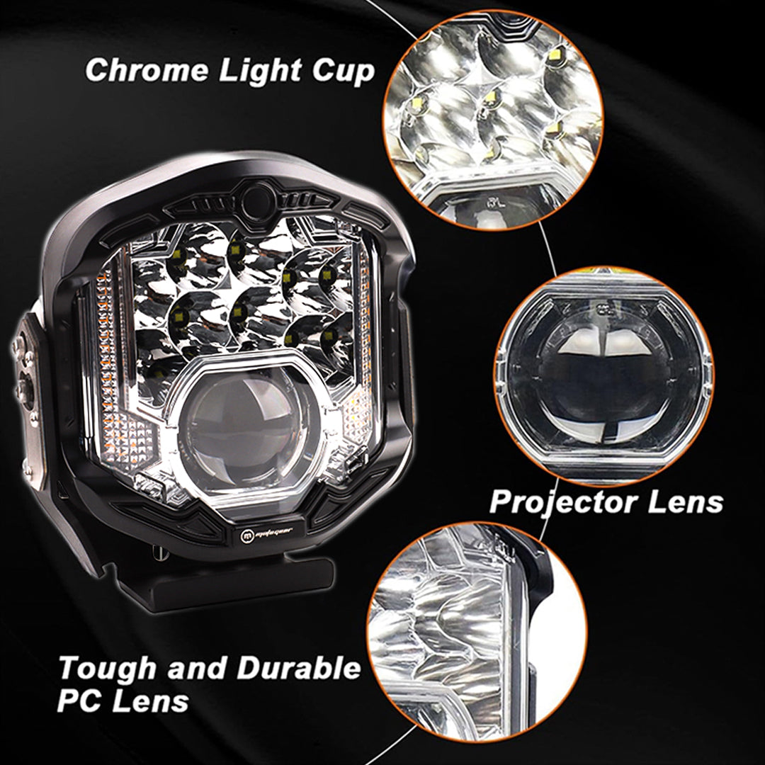 THE 7 INCH FOG LIGHT LAUX04