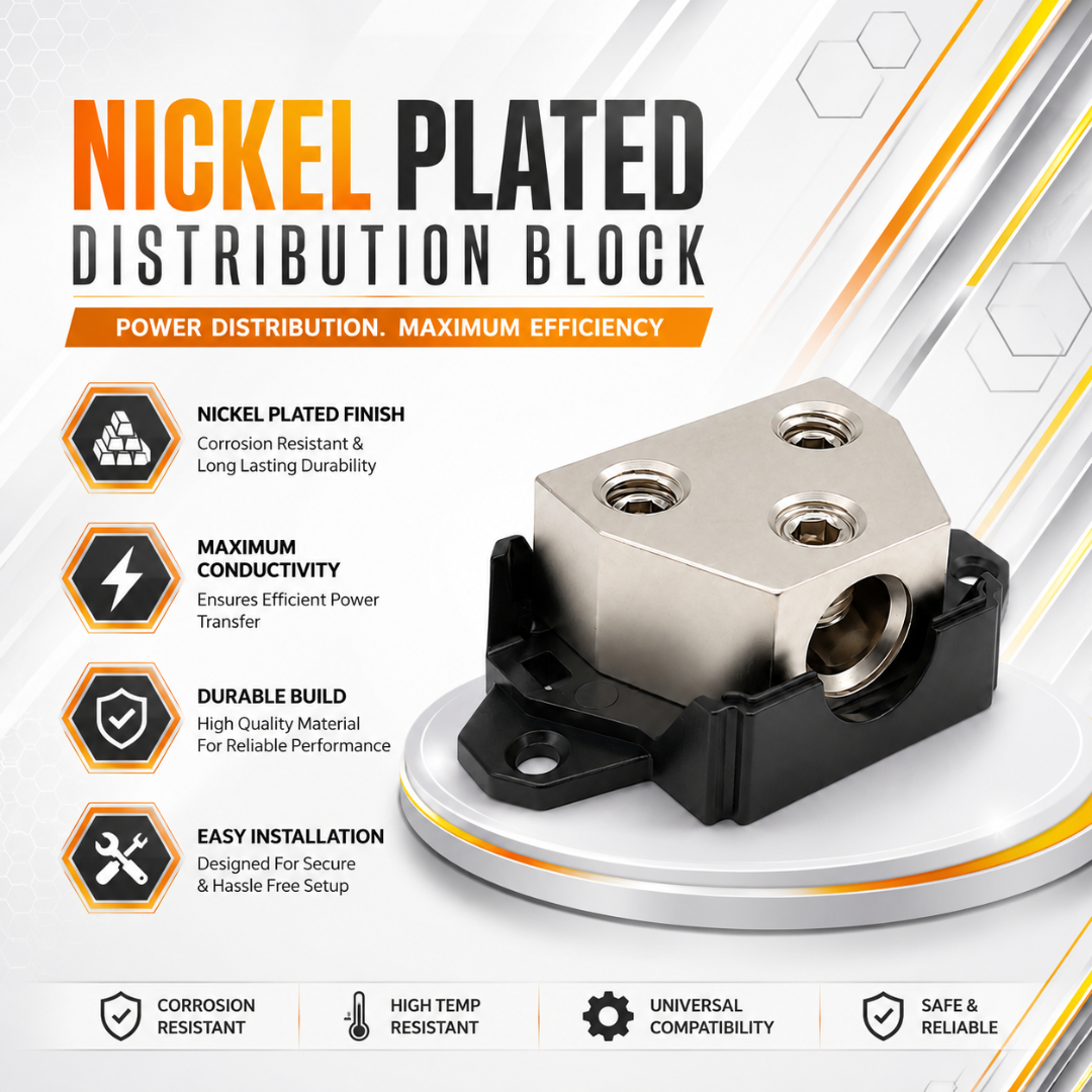 MOTOGEAR Titan Link X2 0GA Power Distribution Block (Pack of 1)