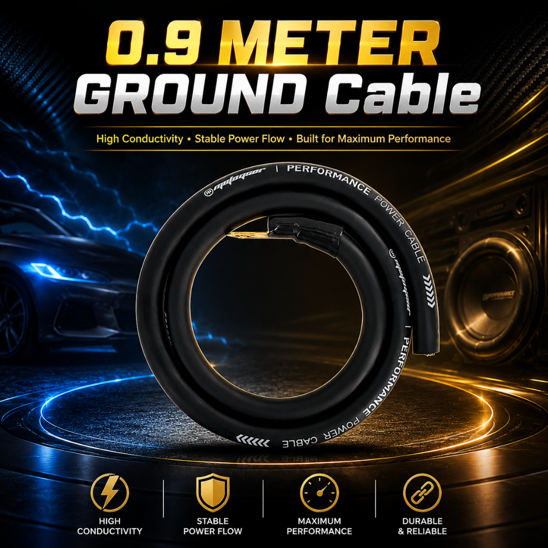 MOTOGEAR 8 Gauge 1800W Power Handling Amplifier Wiring Kit