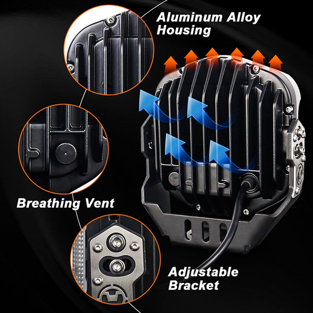 THE 7 INCH FOG LIGHT LAUX04