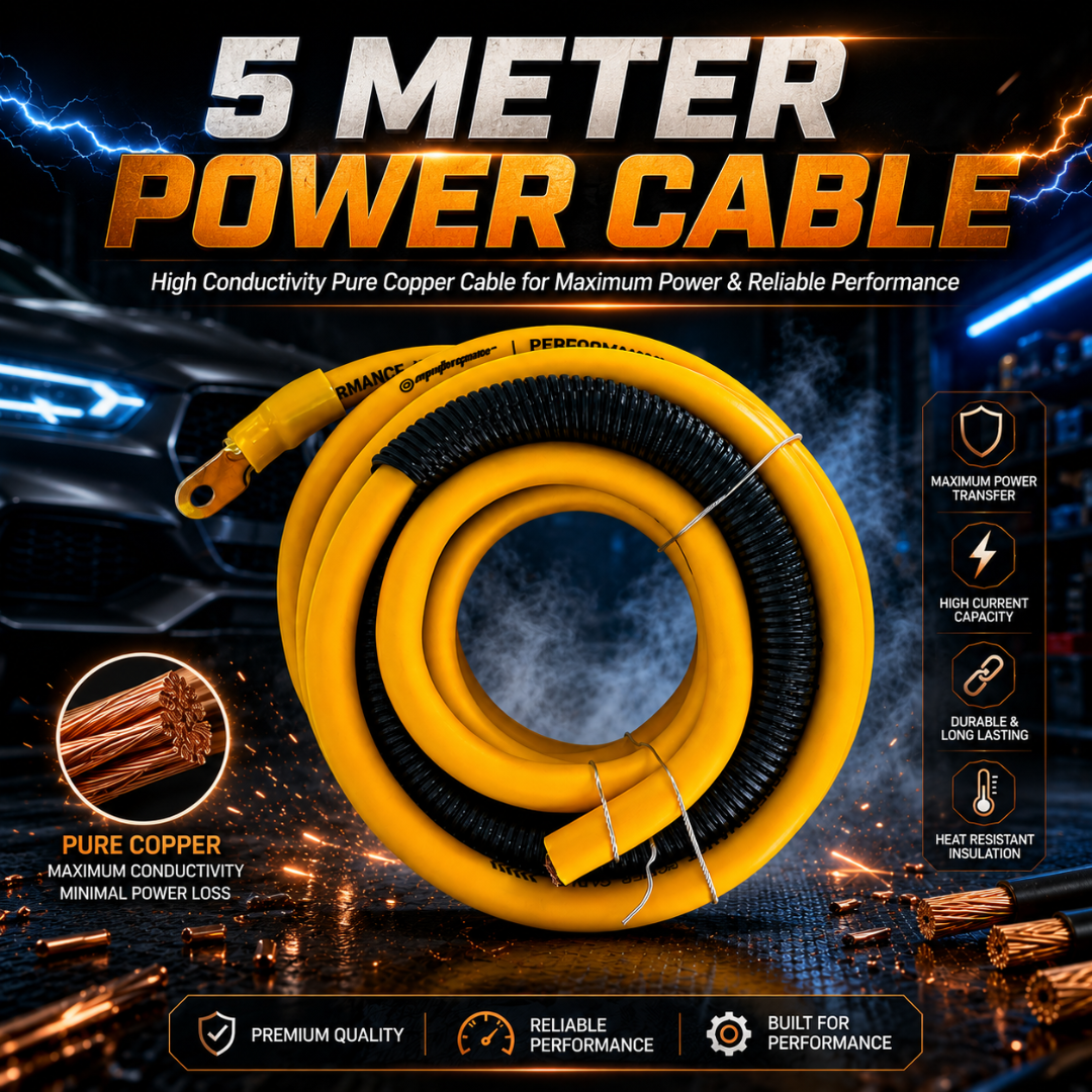 MOTOGEAR 8 Gauge 1800W Power Handling Amplifier Wiring Kit