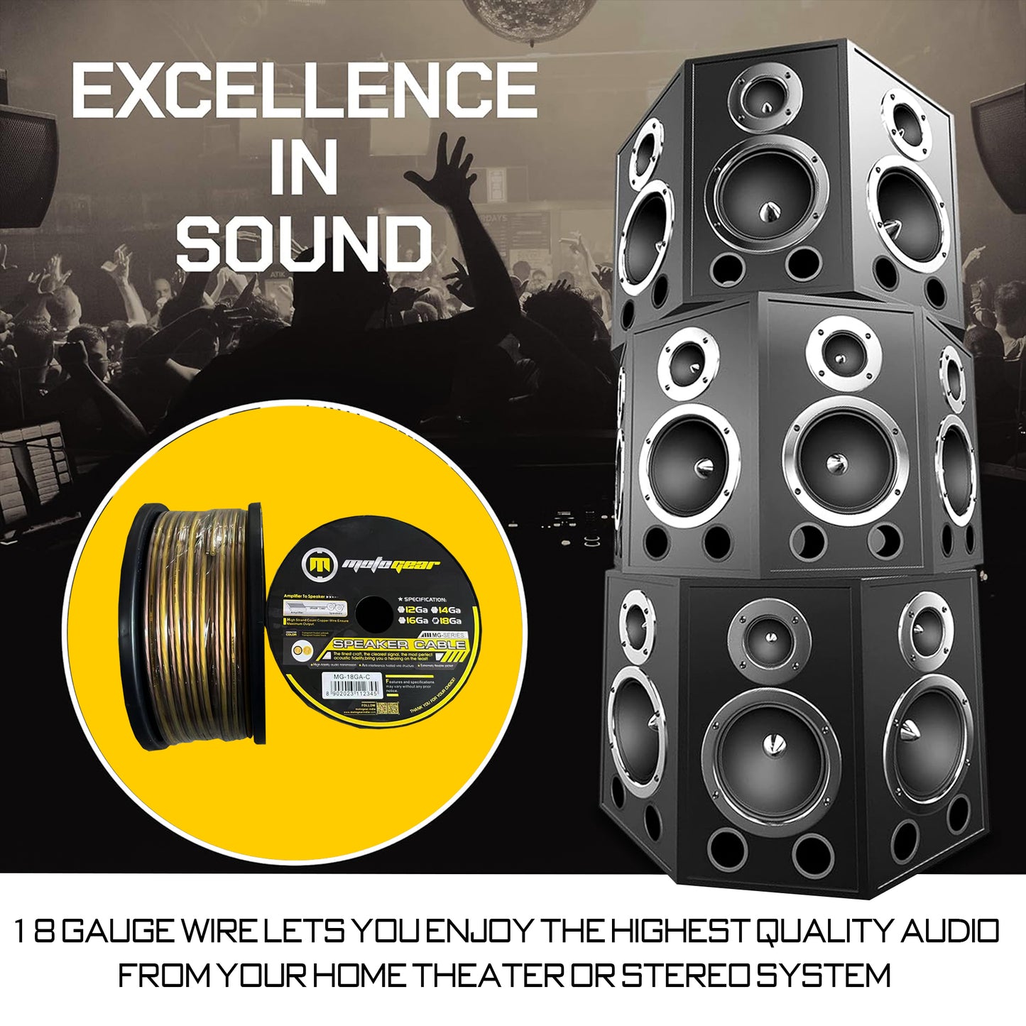 THE SPEAKER CABLE MG-18GA-C