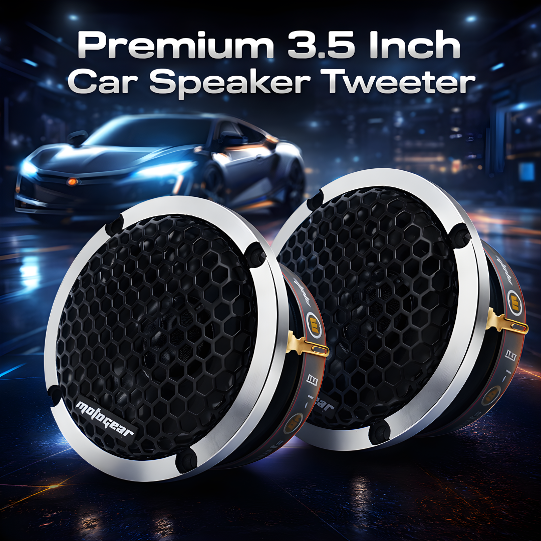 MOTOGEAR Dock Beats-1 40W RMS 3.5 Inch Car Speaker Tweeter
