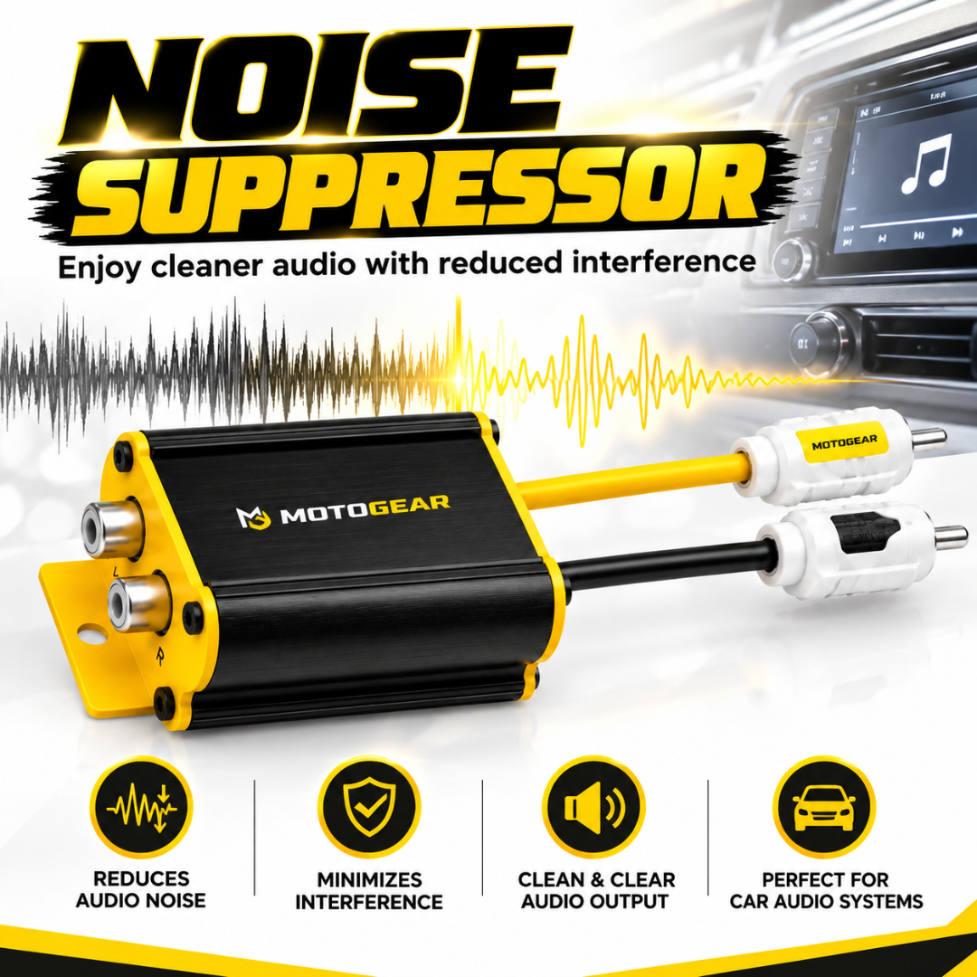 MOTOGEAR Noise Killer 1 2-Channel RCA Ground Loop Isolator (Pack of 1)