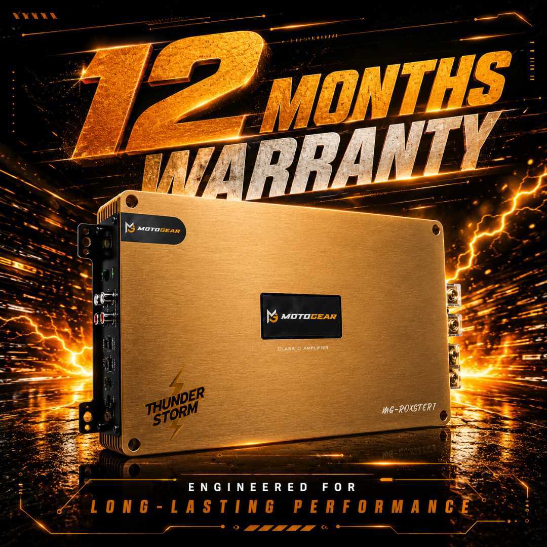 MOTOGEAR Boxster-7 1500W RMS Mono Block Class D Amplifier