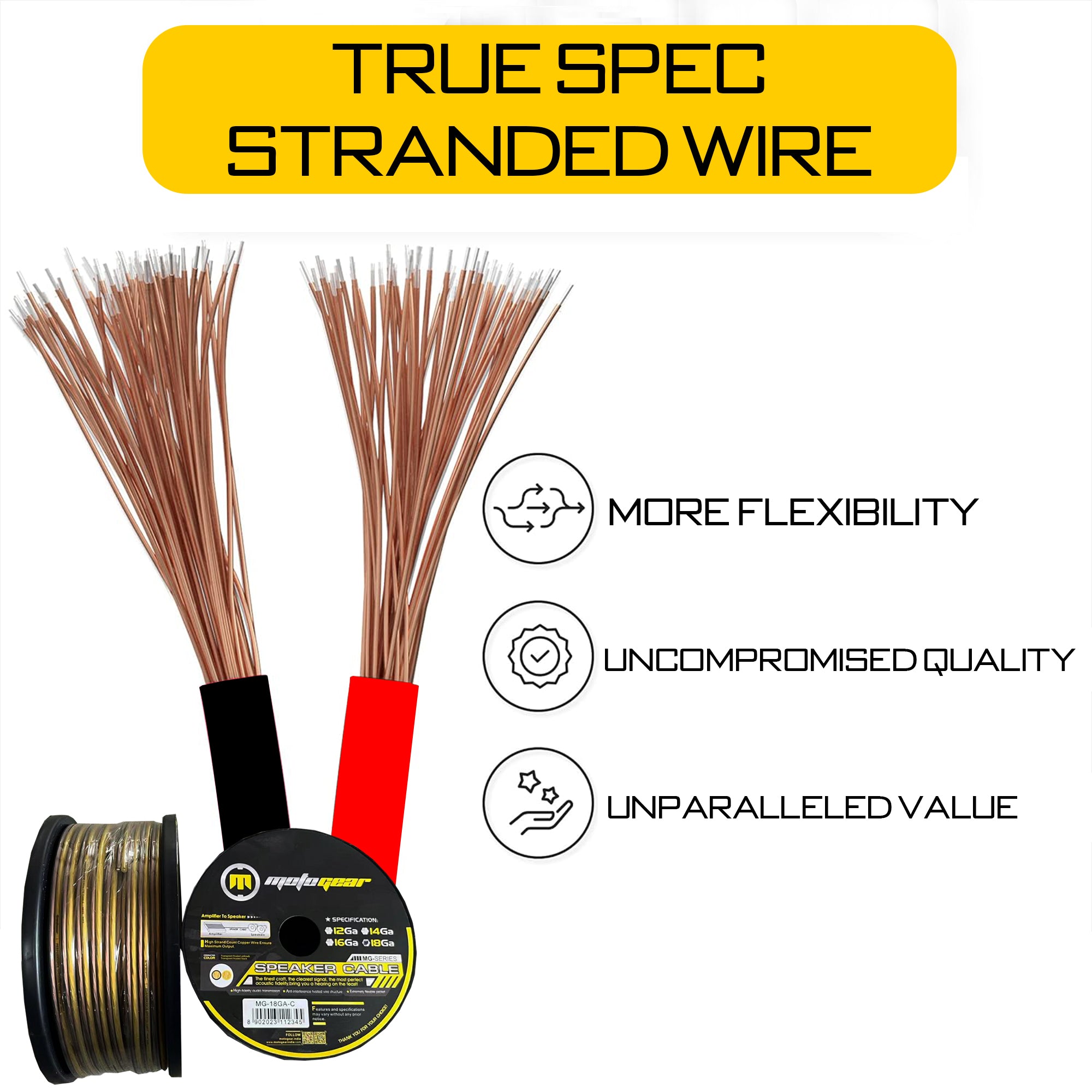 THE SPEAKER CABLE MG-18GA-C