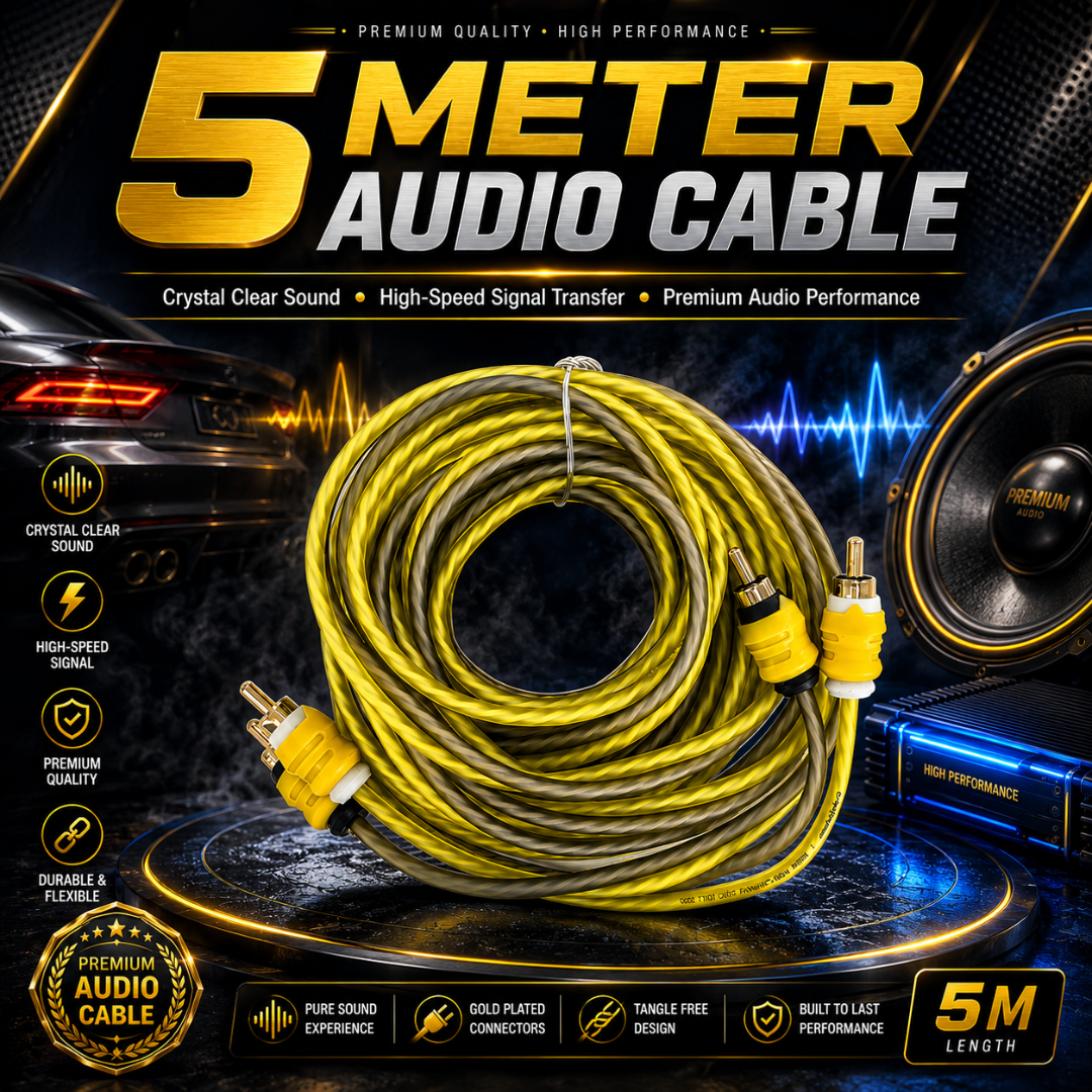 MOTOGEAR 8 Gauge 1800W Power Handling Amplifier Wiring Kit