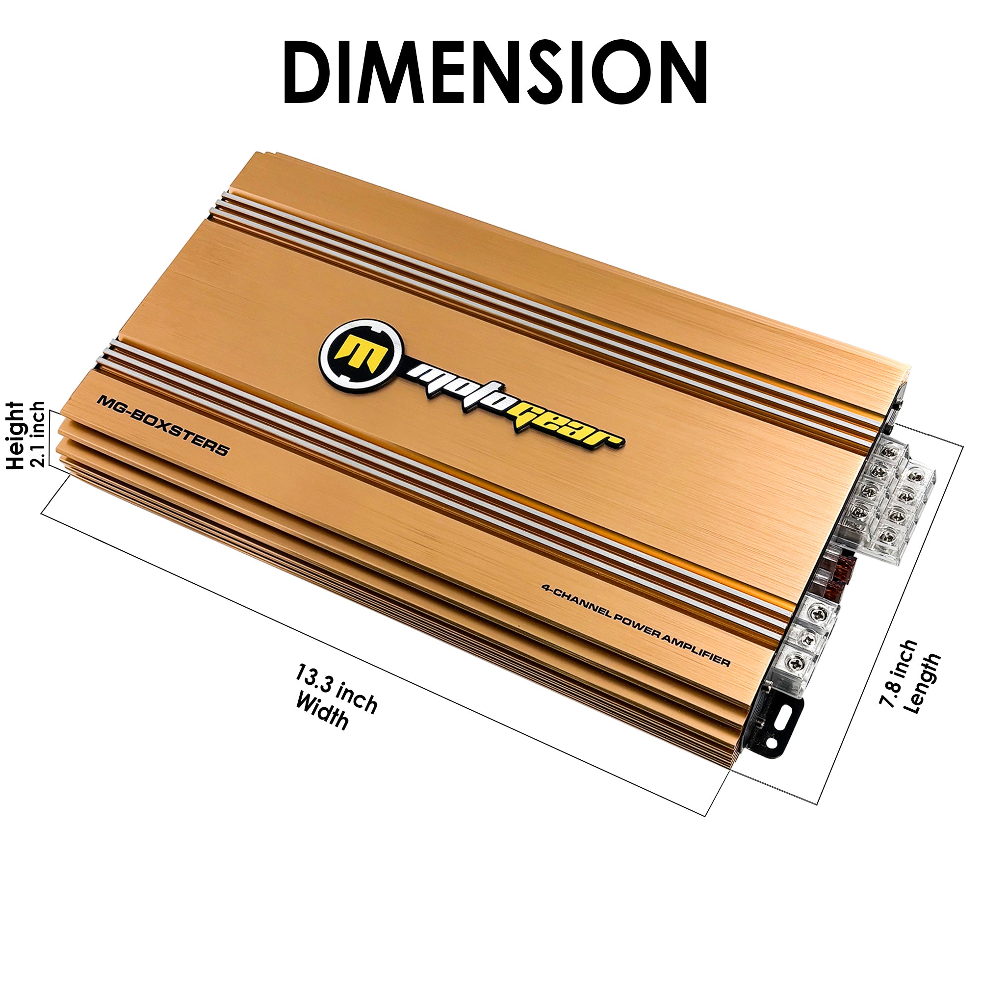 THE 4 CHANNEL AMPLIFIER MG-BOXSTER-5