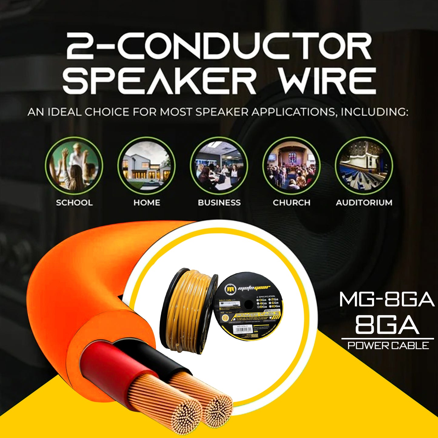 THE POWER CABLE MG-8GA-C