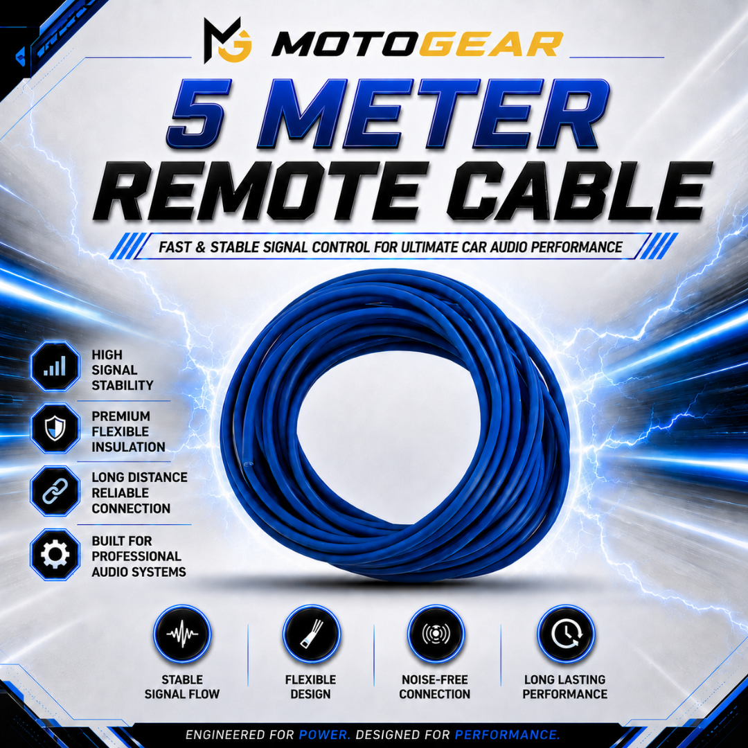MOTOGEAR 0 Gauge 4600W Power Handling Amplifier Wiring Kit