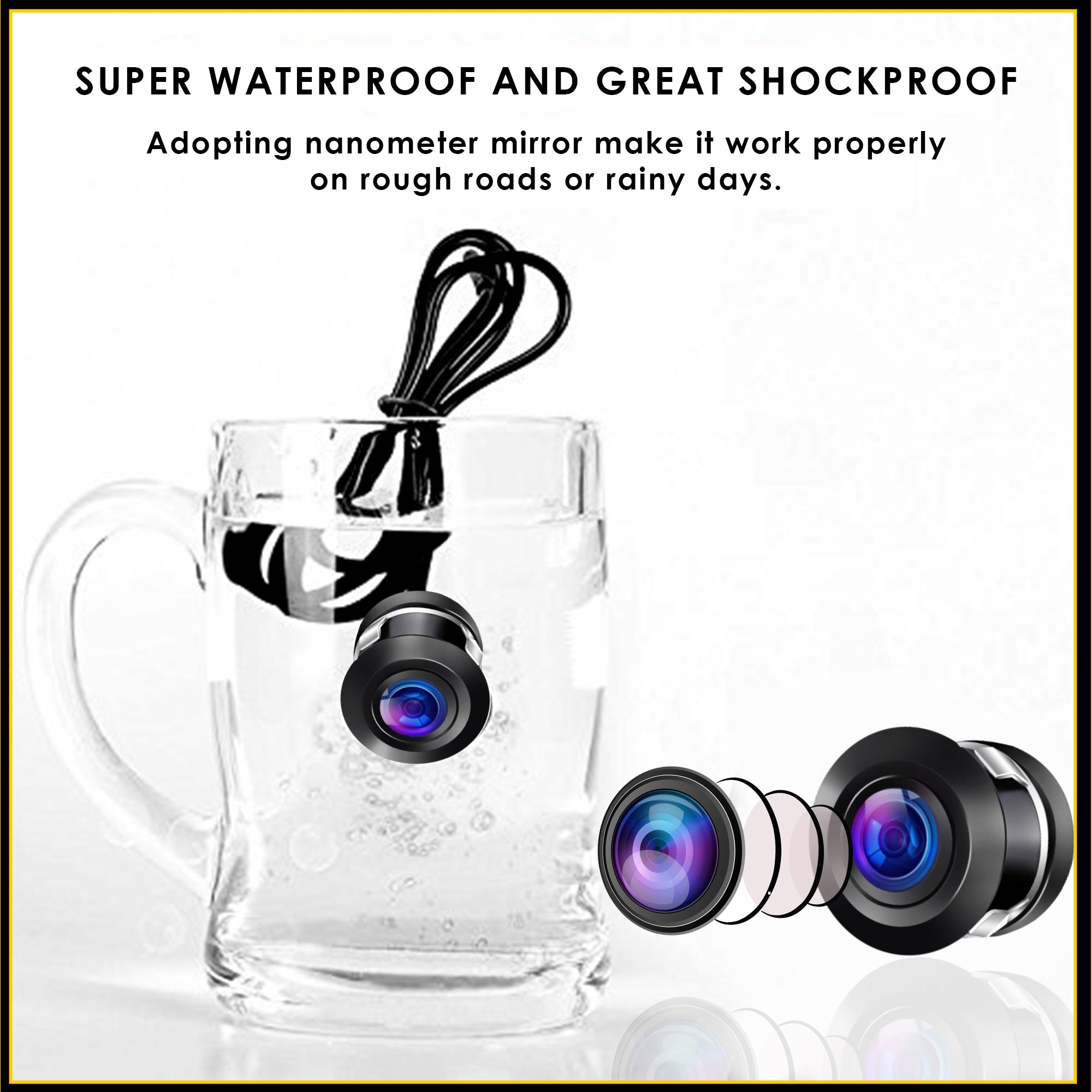 THE REAR VIEW FISH EYE CAMERA MG-145