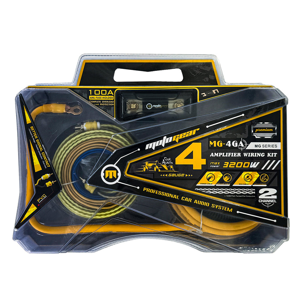 THE AMPLIFIER WIRING KIT MG-4GA 3200 WATTS