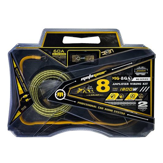 THE AMPLIFIER WIRING KIT MG-8GA 1800 WATTS