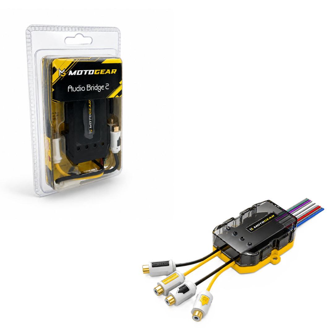MOTOGEAR Audio Bridge2 4-Channel Hi-to-Low Converter (Pack of 1)