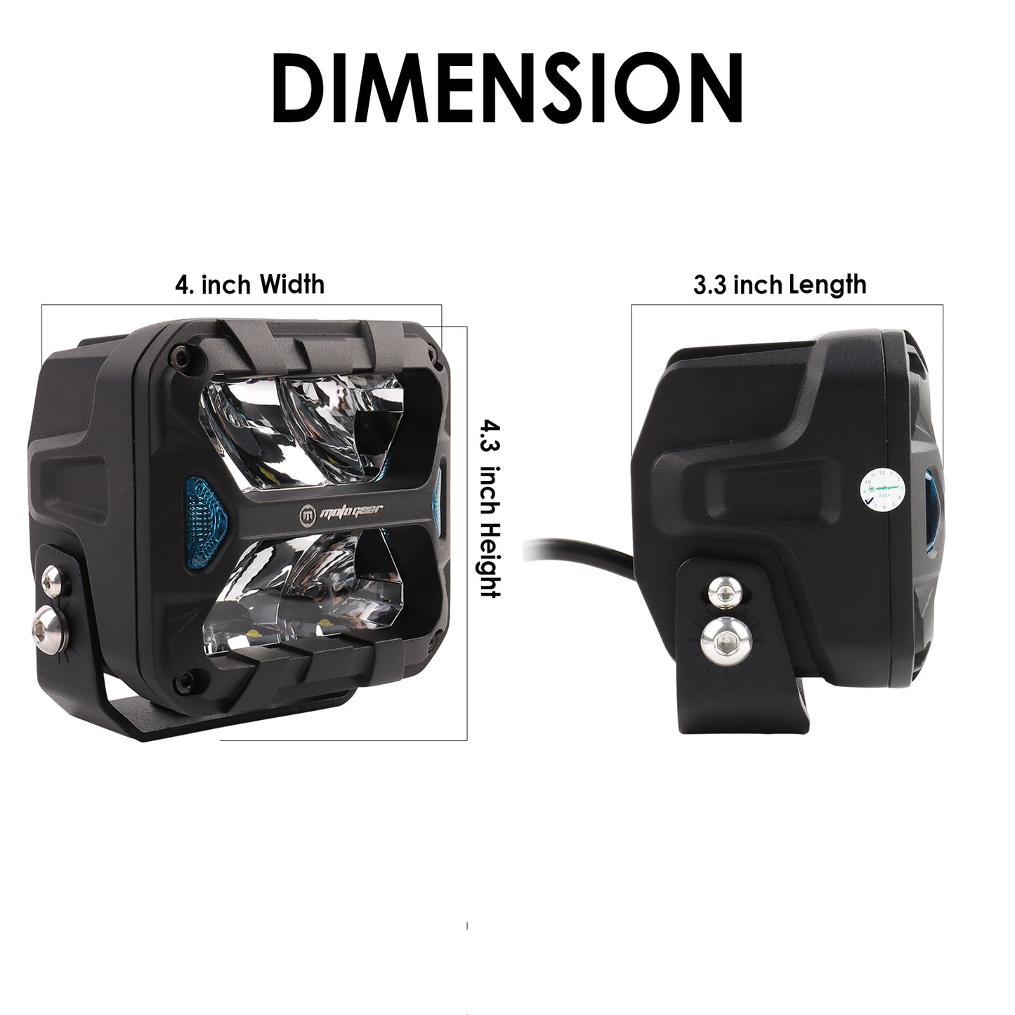 THE 4 INCH SPOT LIGHT SPOTBEAM-4