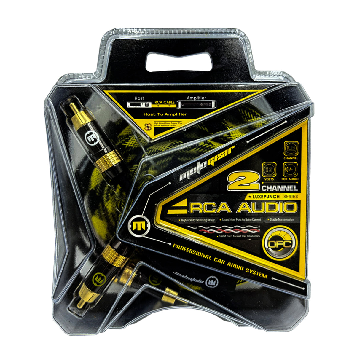 THE LUXEPUNCH SERIES 2 CHANNEL RCA CABLE (5 METRES)