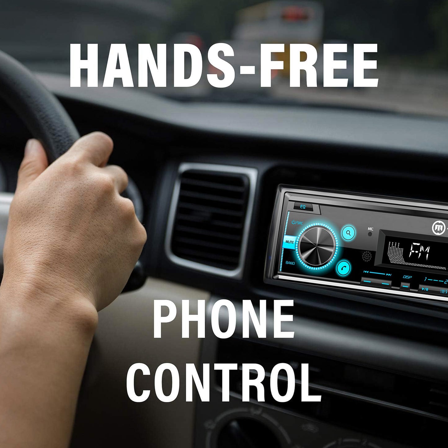 THE EDEN SERIES CAR FM STEREO AND USB PLAYER MG-FM 6
