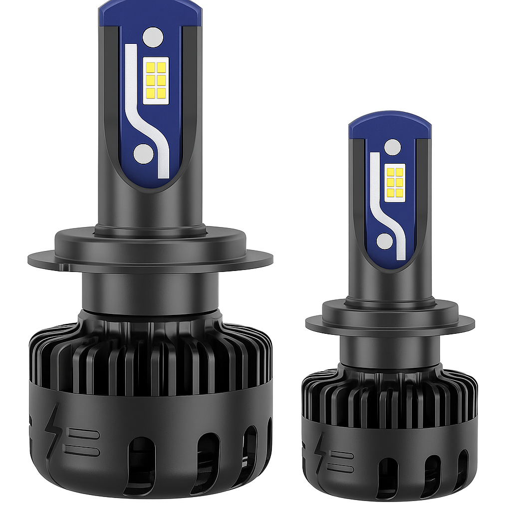 THE OBELLO SERIES CAR LED HEADLIGHT 60 WATT H4 (PACK OF 2)