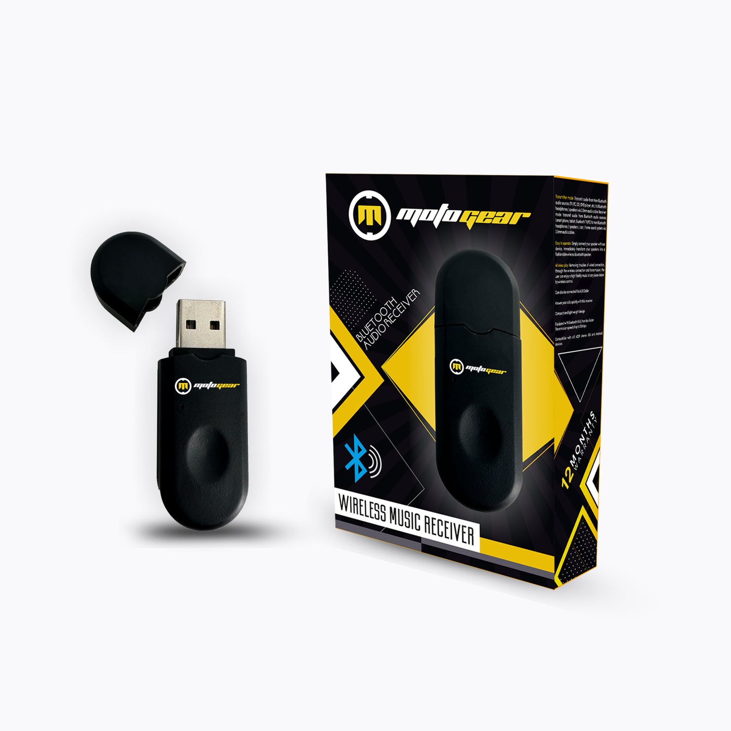THE WIRELESS CAR BLUETOOTH MUSIC AUDIO RECEIVER