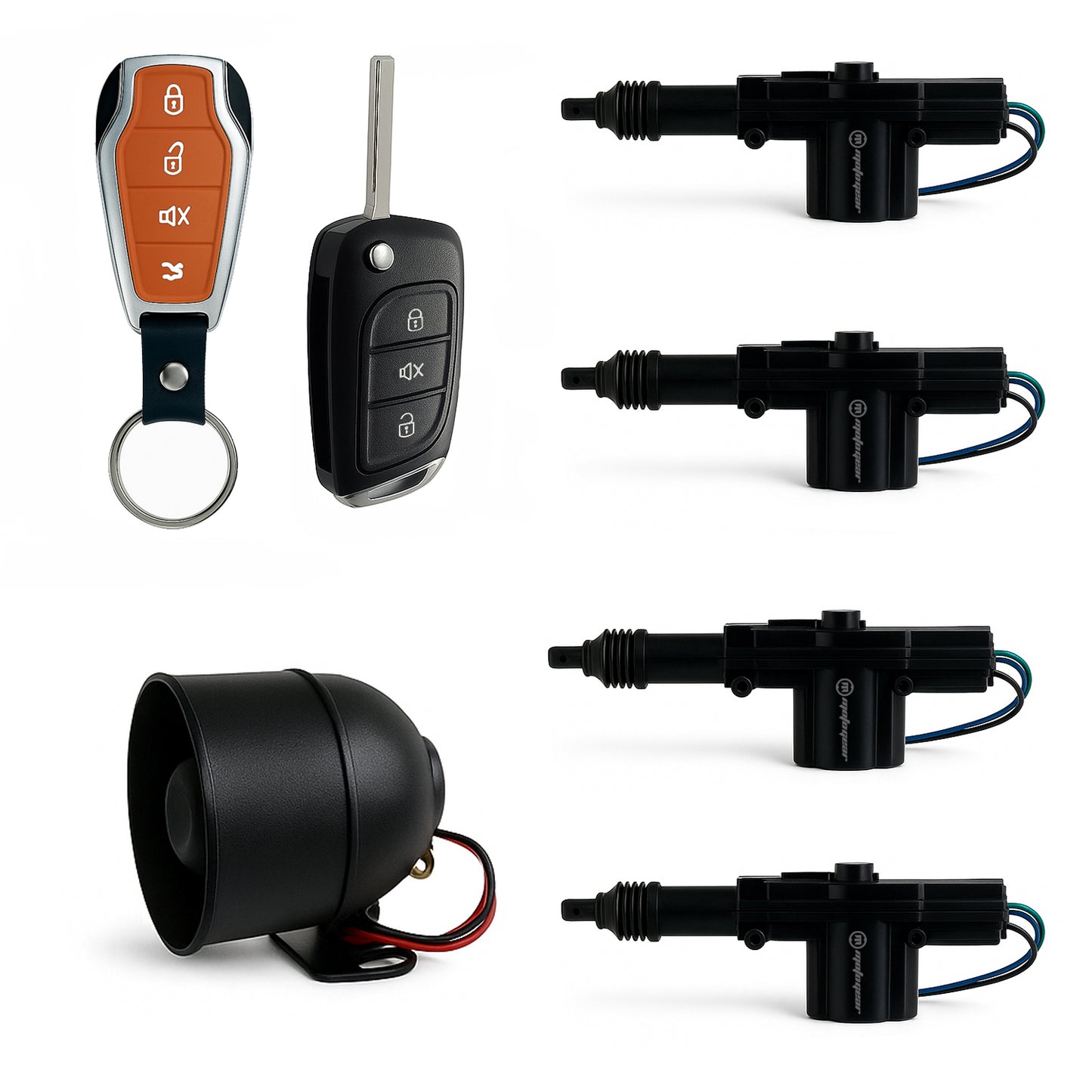 THE CAR 4 DOOR CENTRE LOCK MG-69 FLIP