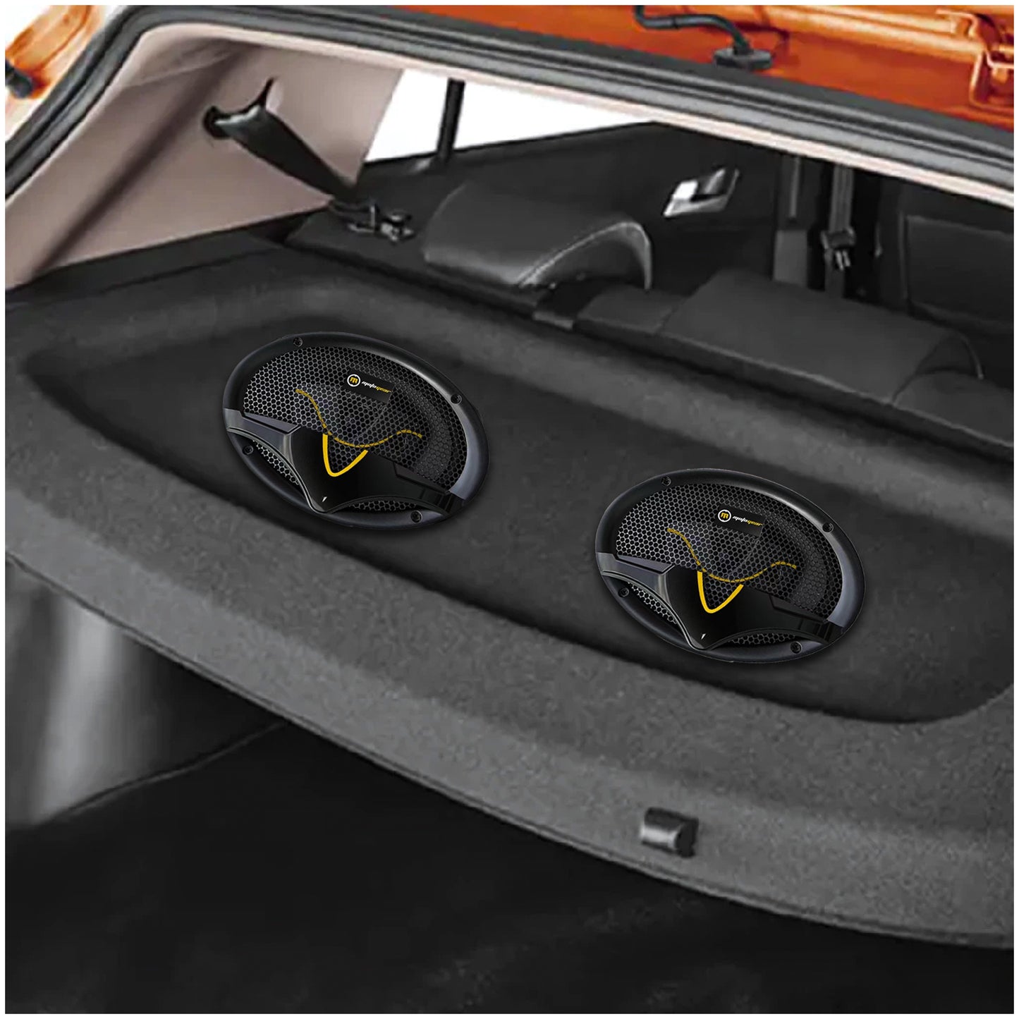 THE 6X9 INCH CAR 4 WAY SPEAKERS MG-6900 (PACK OF 2)