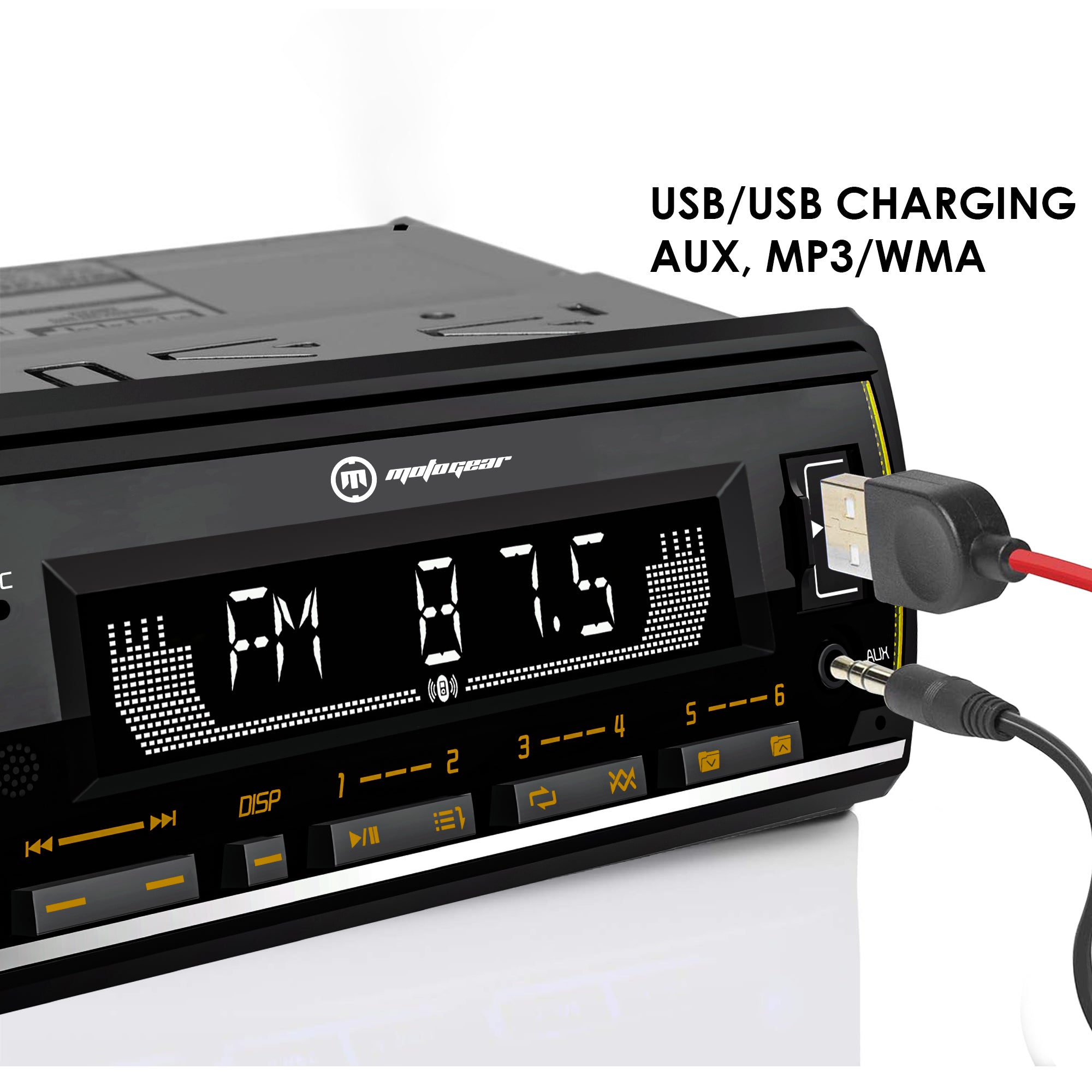 THE EDEN SERIES CAR FM STEREO AND USB PLAYER MG-FM 6