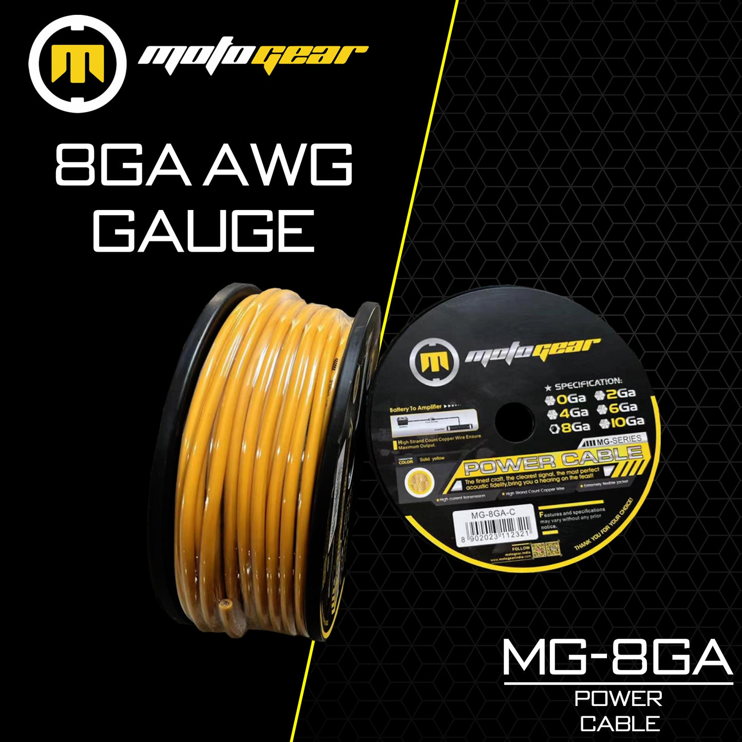 THE POWER CABLE MG-8GA-C