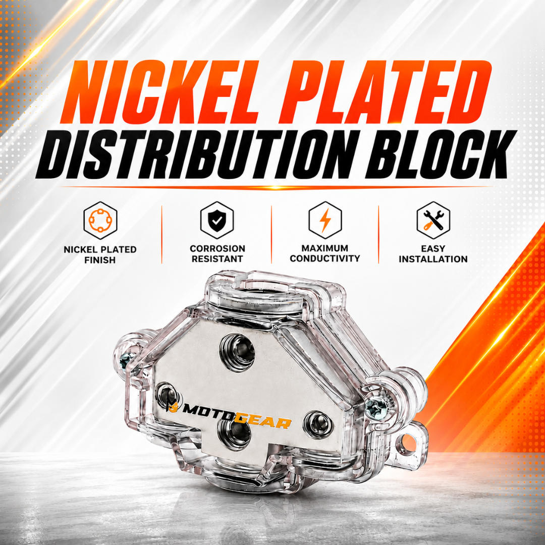 MOTOGEAR Titan Link X3 Pro 4GA Power Distribution Block (Pack of 1)