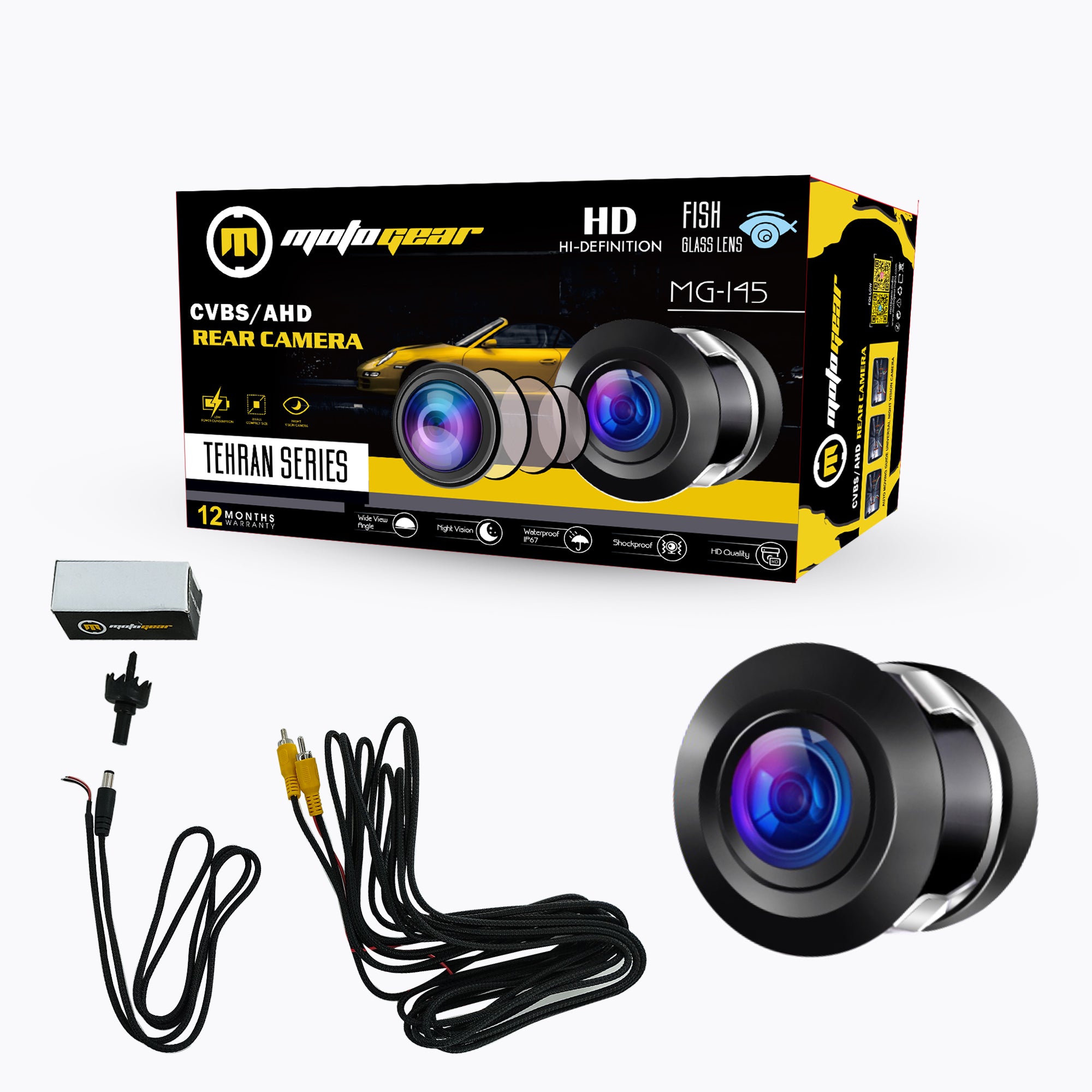 THE REAR VIEW FISH EYE CAMERA MG-145