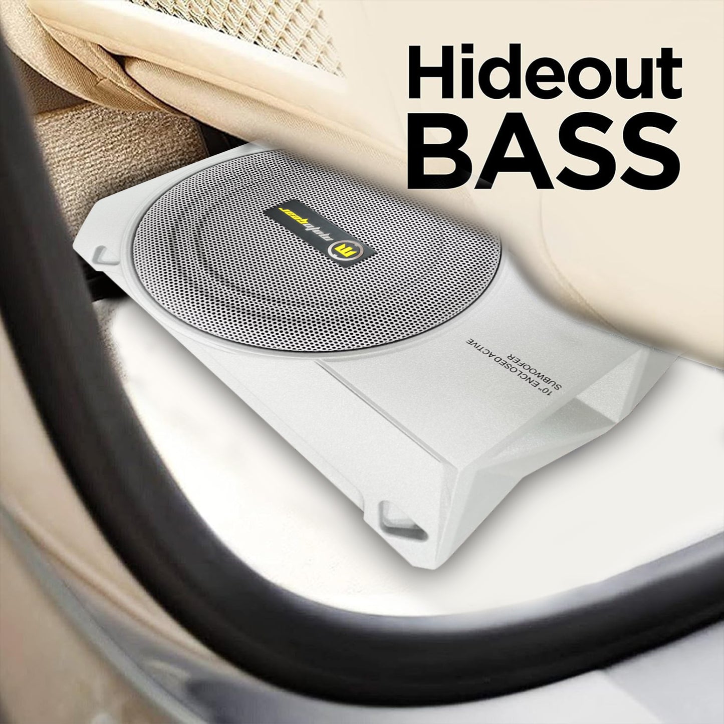 THE 10 INCH UNDERSEAT SUBWOOFER MG-SUB10