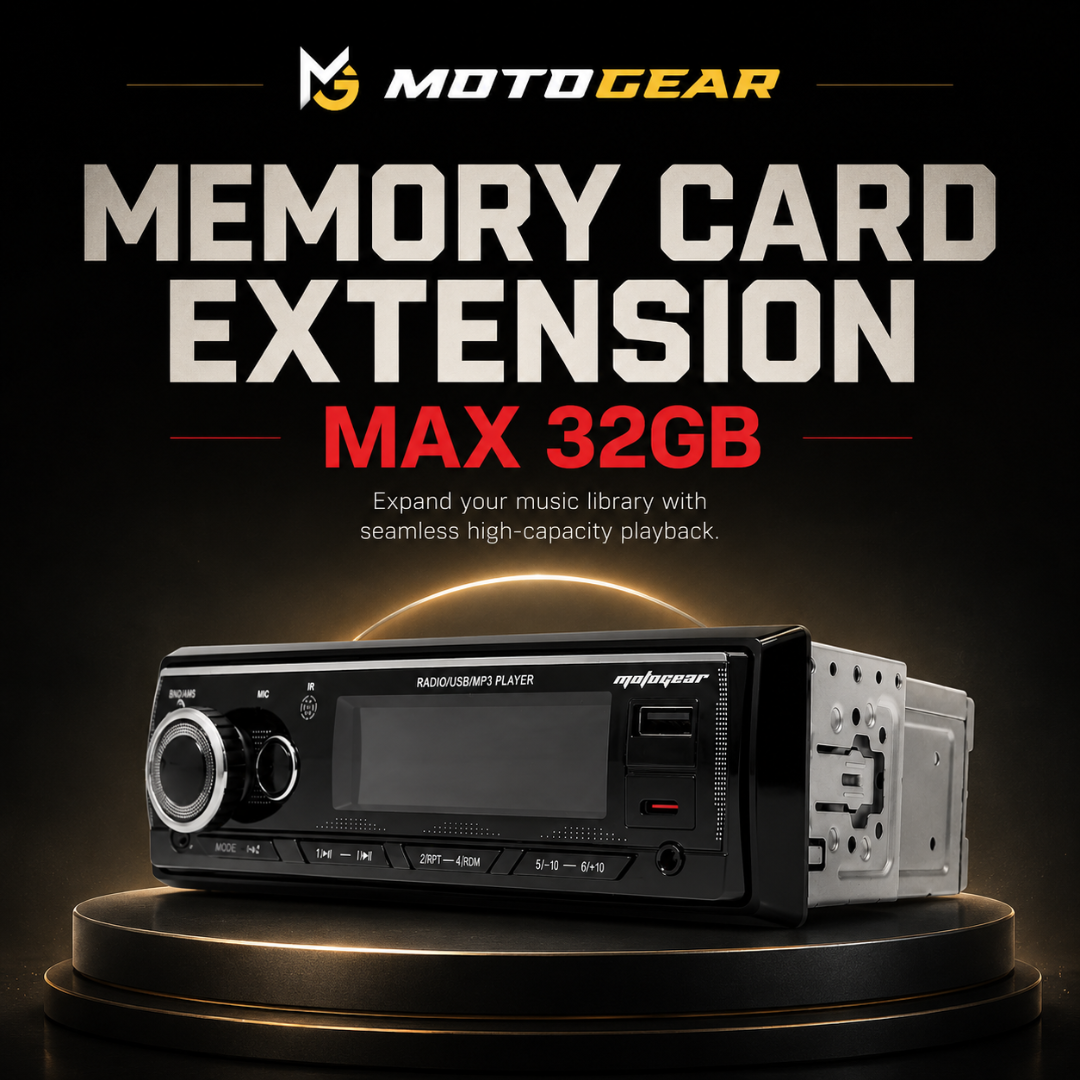 MOTOGEAR FM-4 4x60W MOSFET Car FM Stereo Player