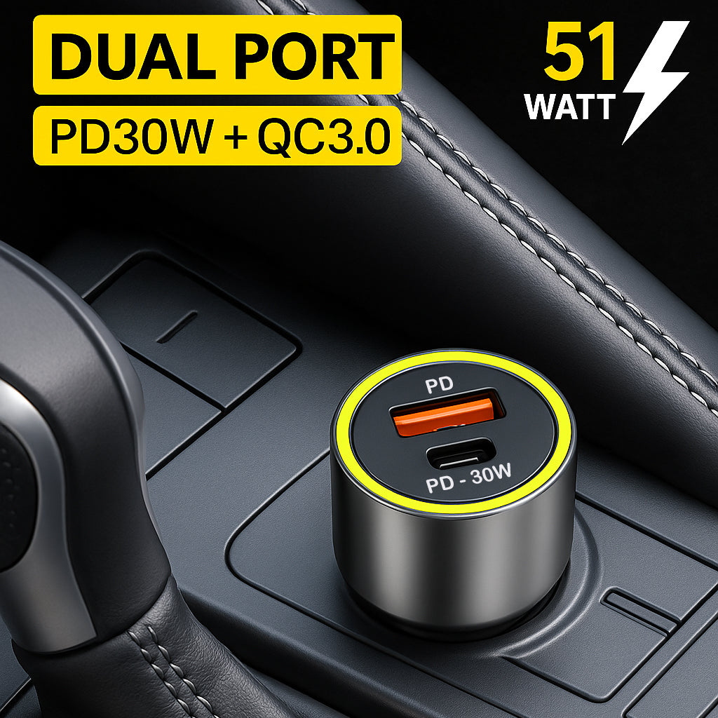 THE 3 IN 1 CAR CHARGER MG-50