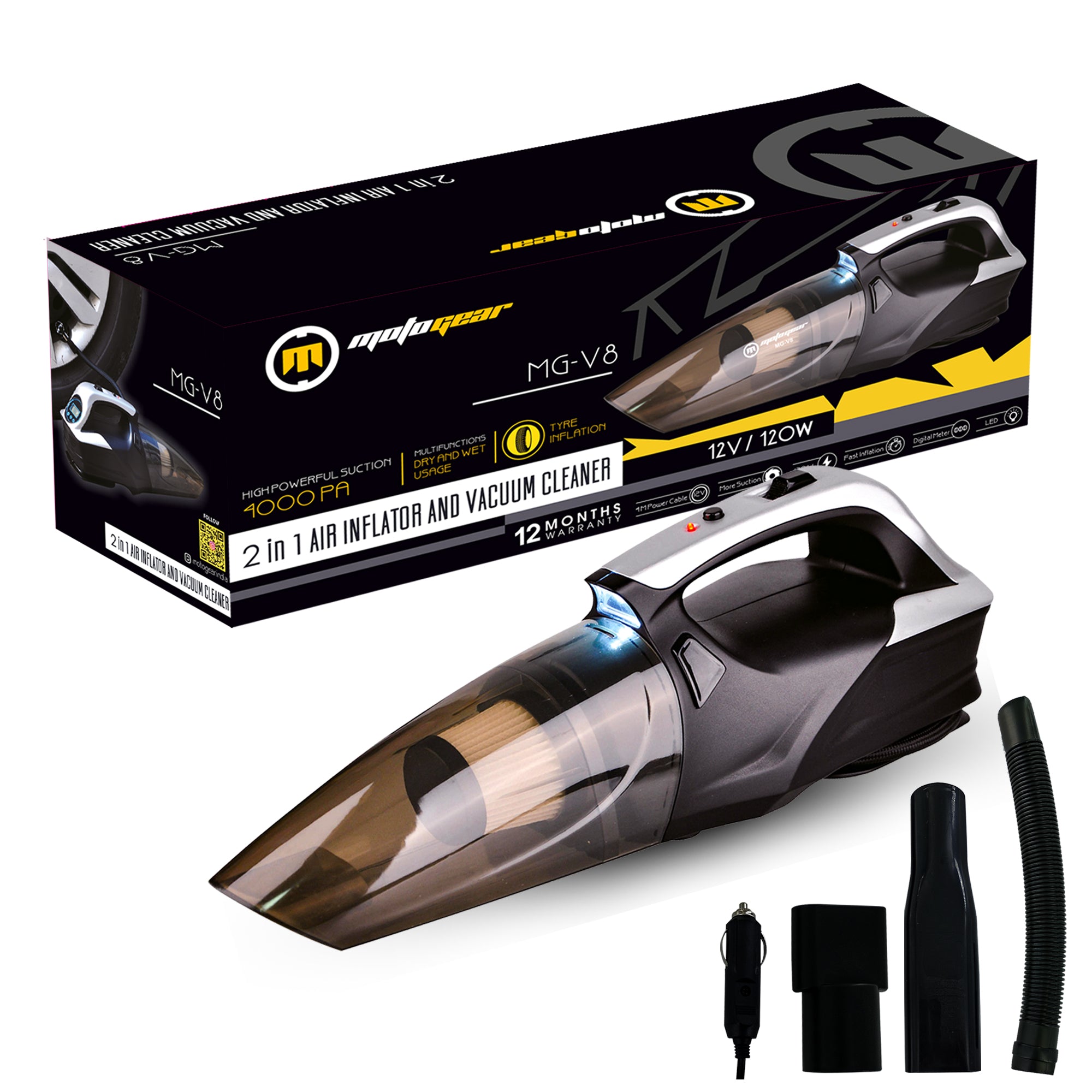 The Car Vacuum Cleaner MG-V8