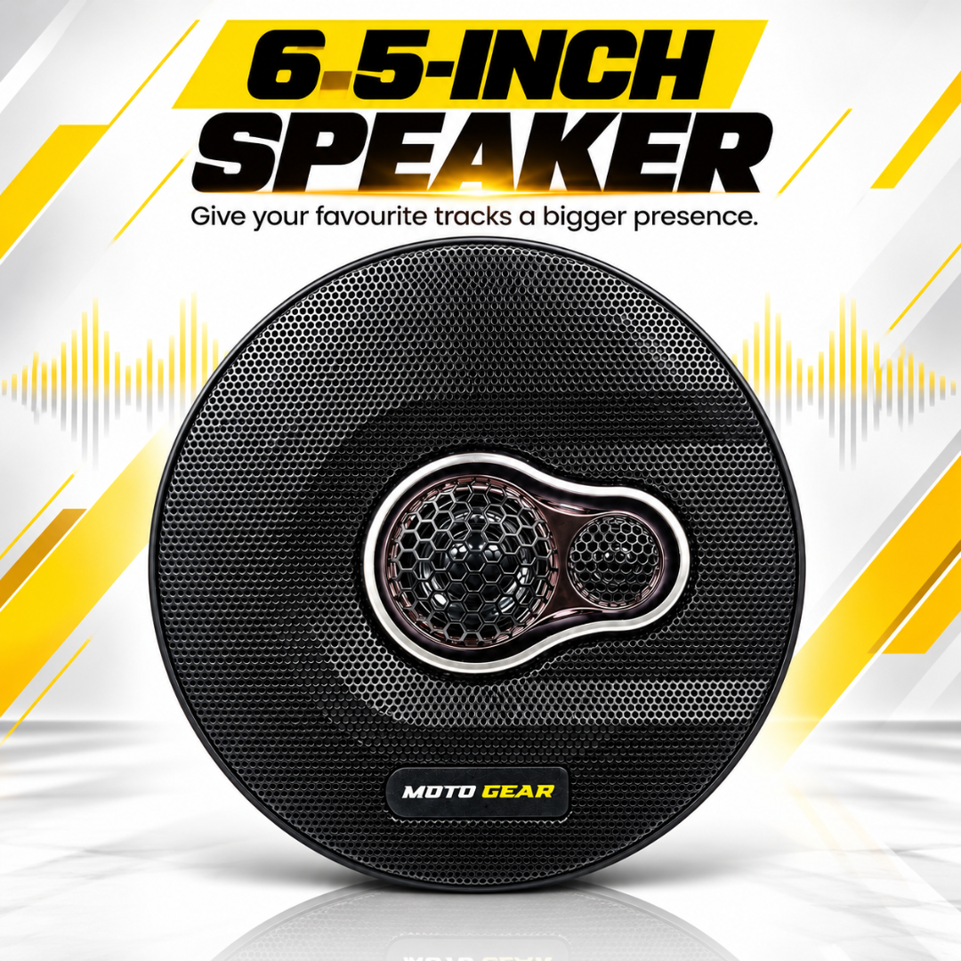 MOTOGEAR 6.5 Inch 50W RMS Sound Shack 10 Mid Range Car Speaker (Pack of 2)