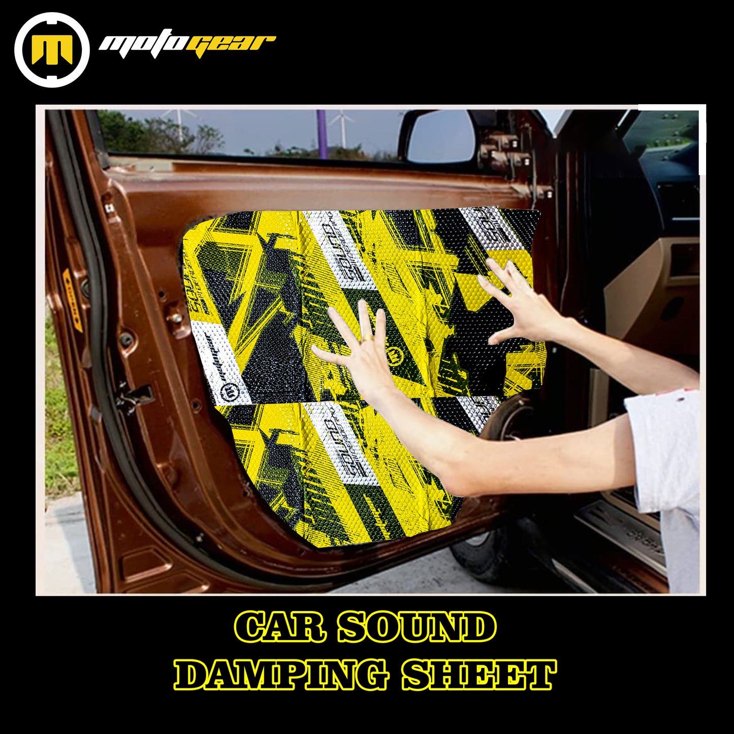 THE CAR DAMPING SHEET MG-SOUNDCRUSHERONE (10 SHEETS)