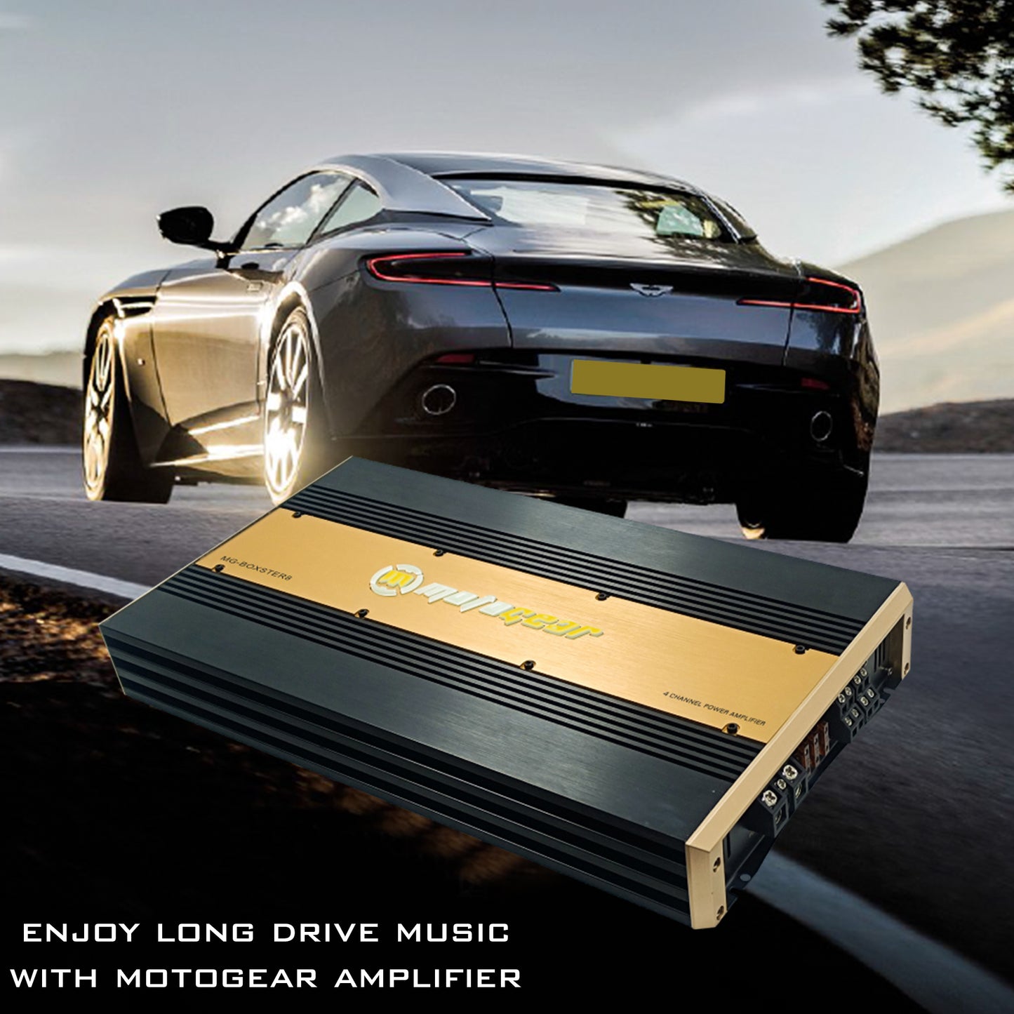 THE 4 CHANNEL AMPLIFIER MG-BOXSTER-8