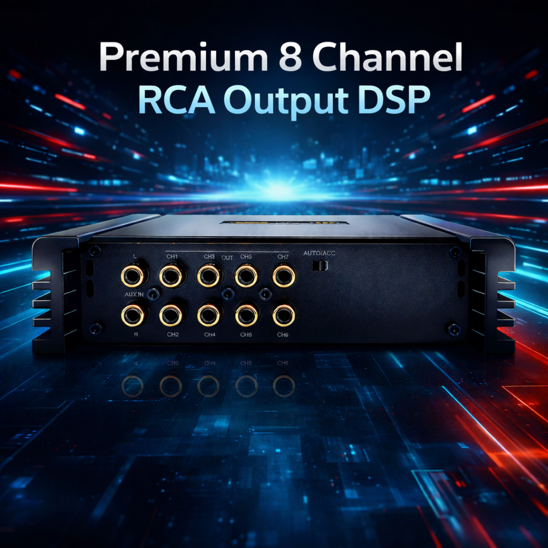 MOTOGEAR CLARITY-X 8 Channel DSP Audio Processor