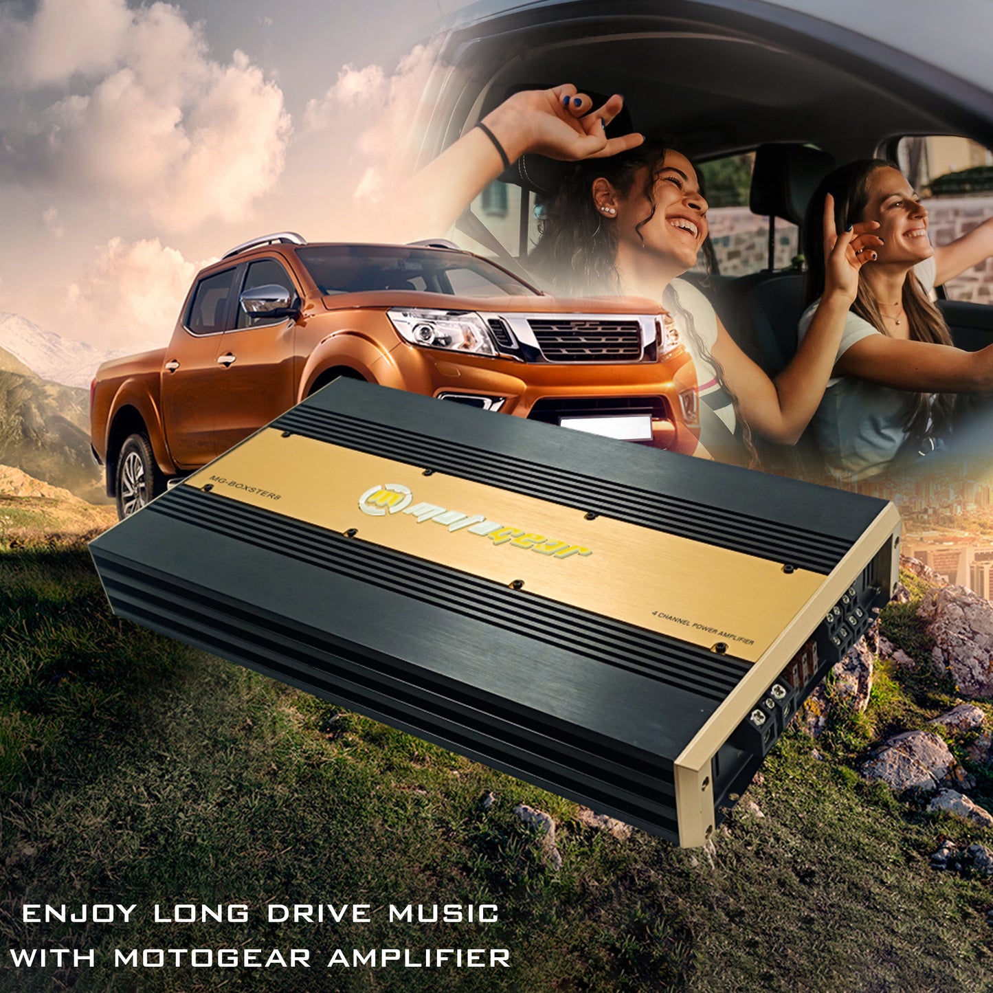 THE 4 CHANNEL AMPLIFIER MG-BOXSTER-8