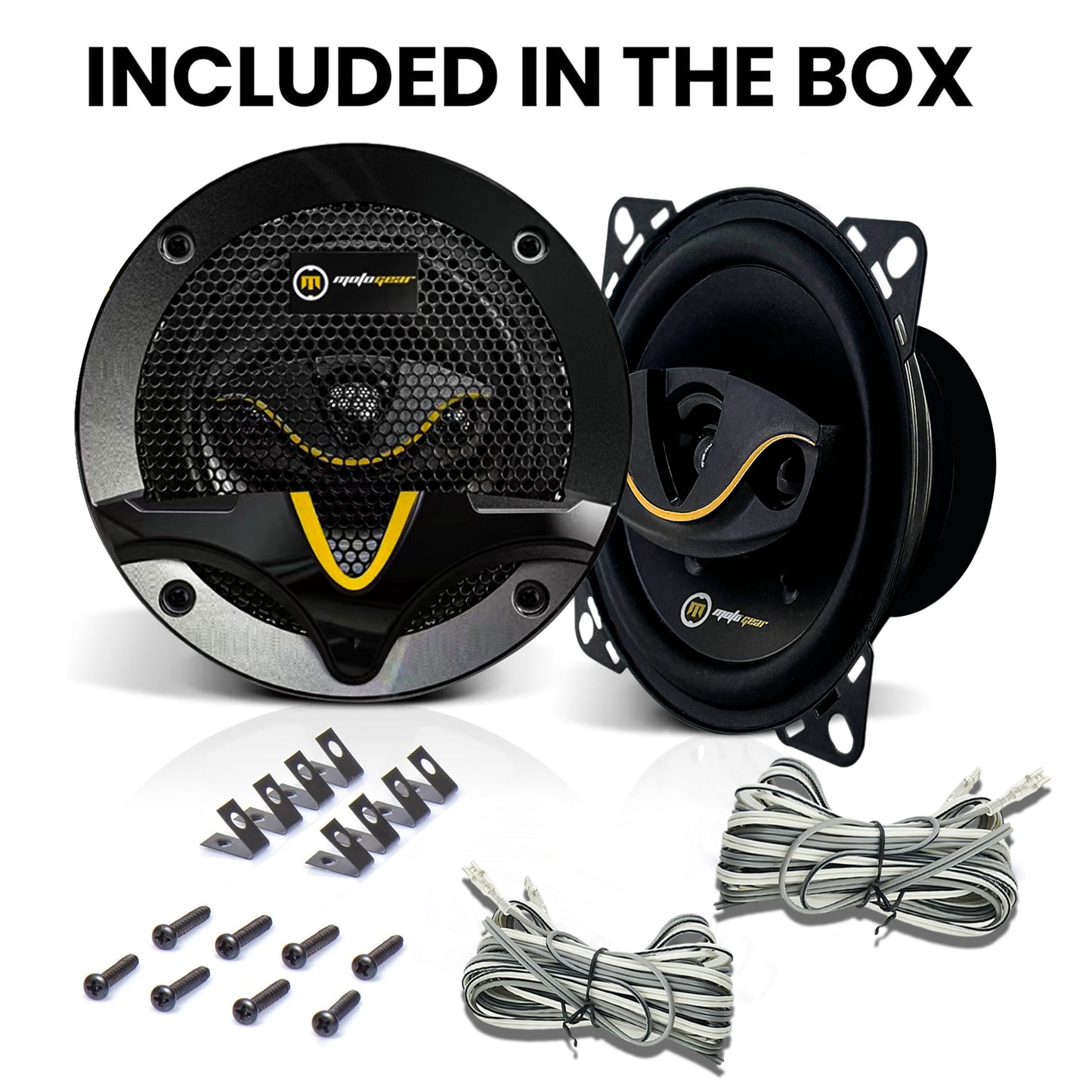 THE 5.25 INCH CAR DOOR 4 WAY SPEAKERS MG-5500 (PACK OF 2)