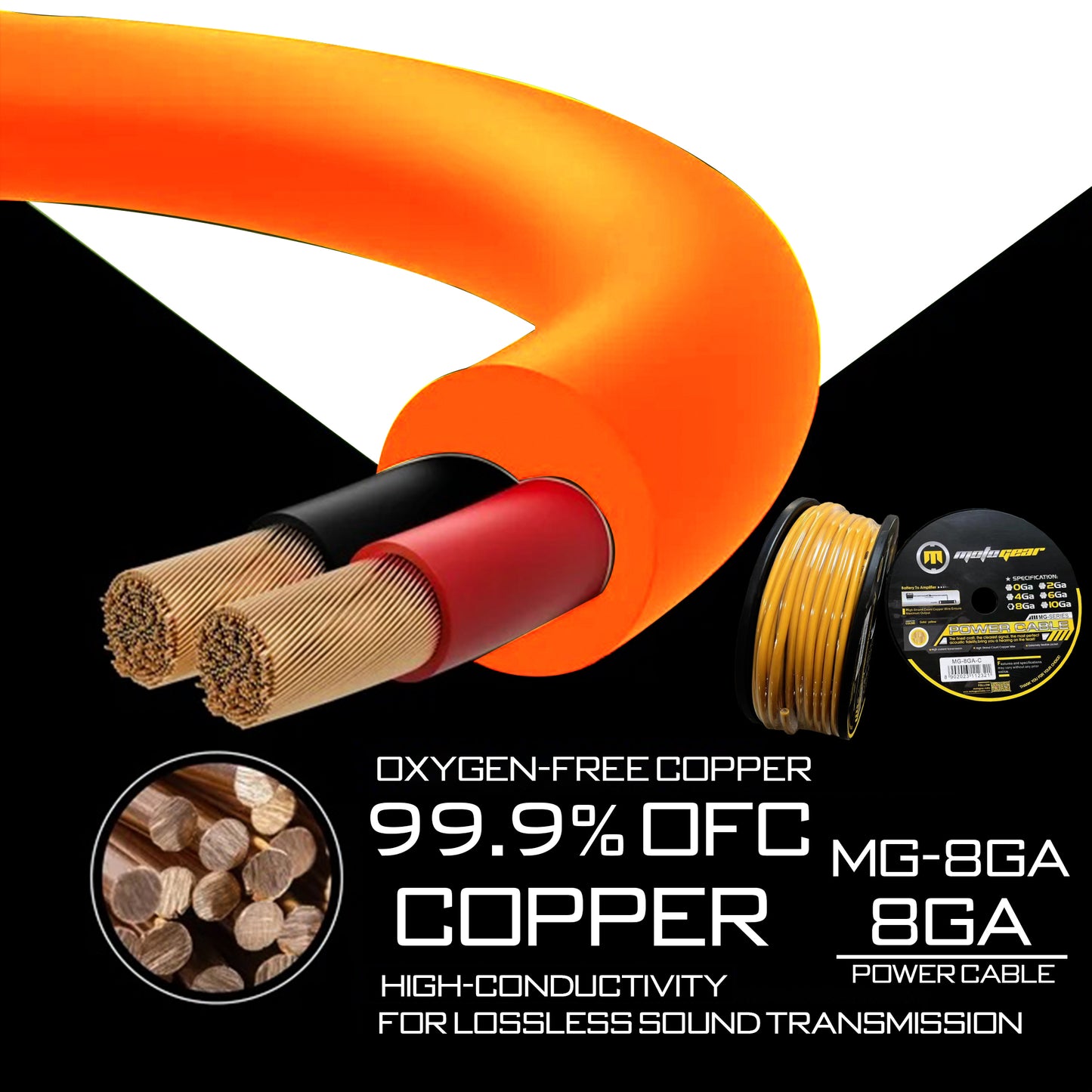 THE POWER CABLE MG-8GA-C