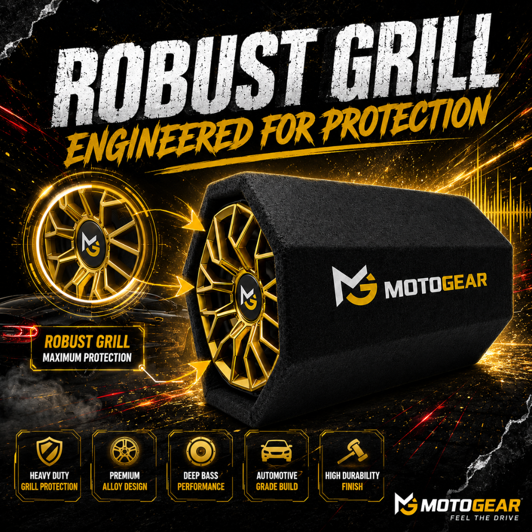MOTOGEAR Thunder 8.2 Inch 3666W Max Power Active Bass Tube