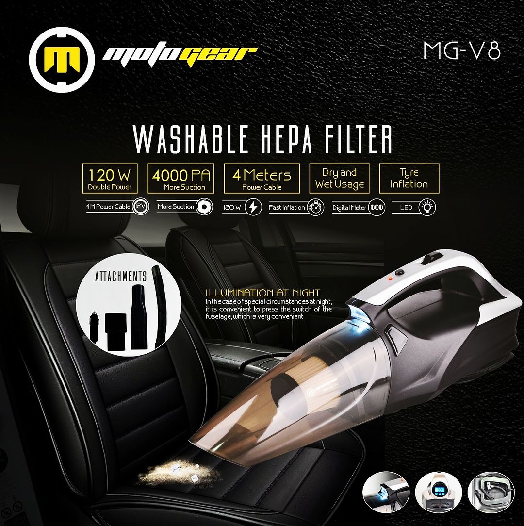 THE CAR VACUUM CLEANER MG-V8