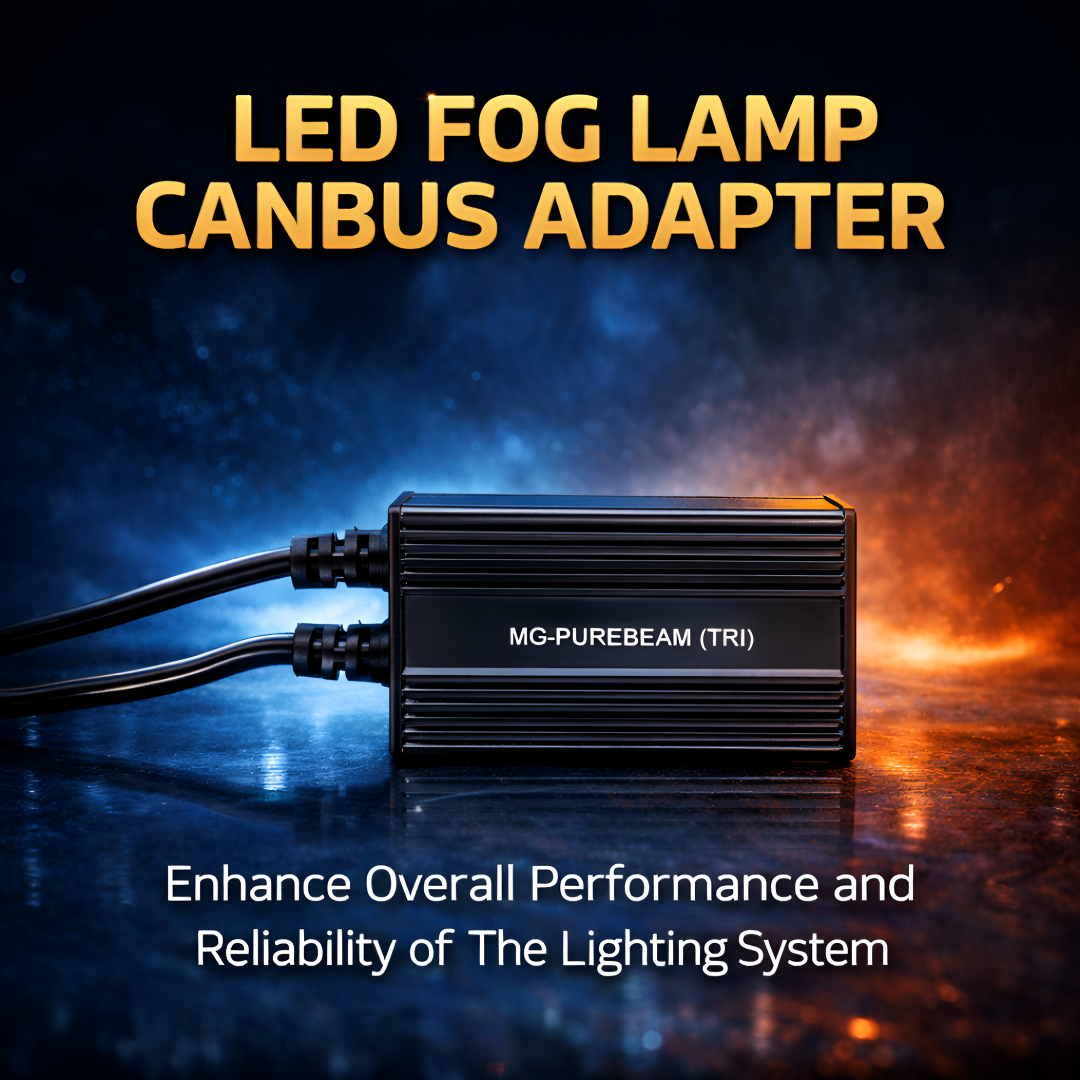 MOTOGEAR Super Bright 150 Watt 3 Inch LED Fog Lamp With Yellow/White Light Reflection| 9005 Shocket | Waterproof & Dustproof| Universal For Cars (Pack of 2)